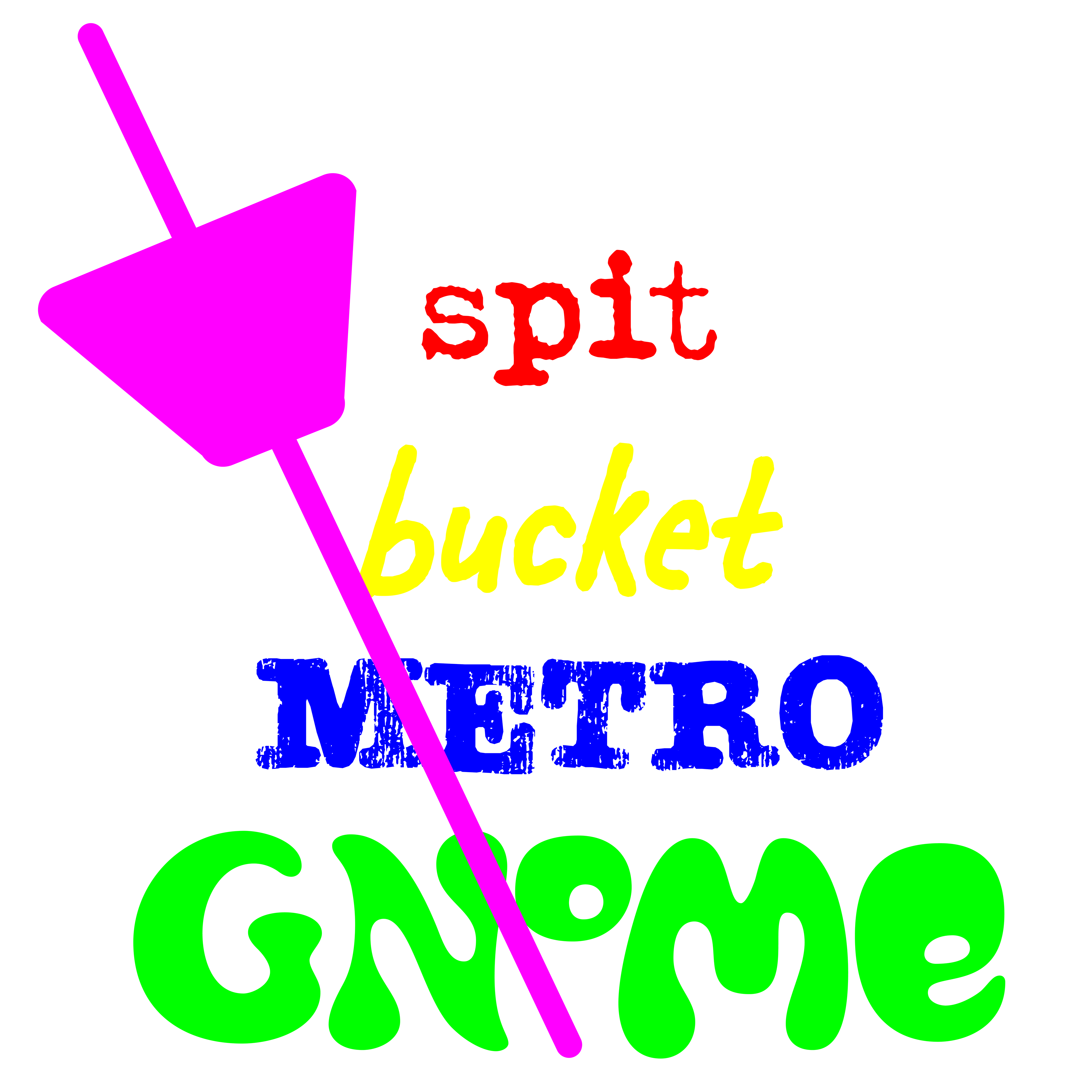 Logo for a fictional Dada performance art group