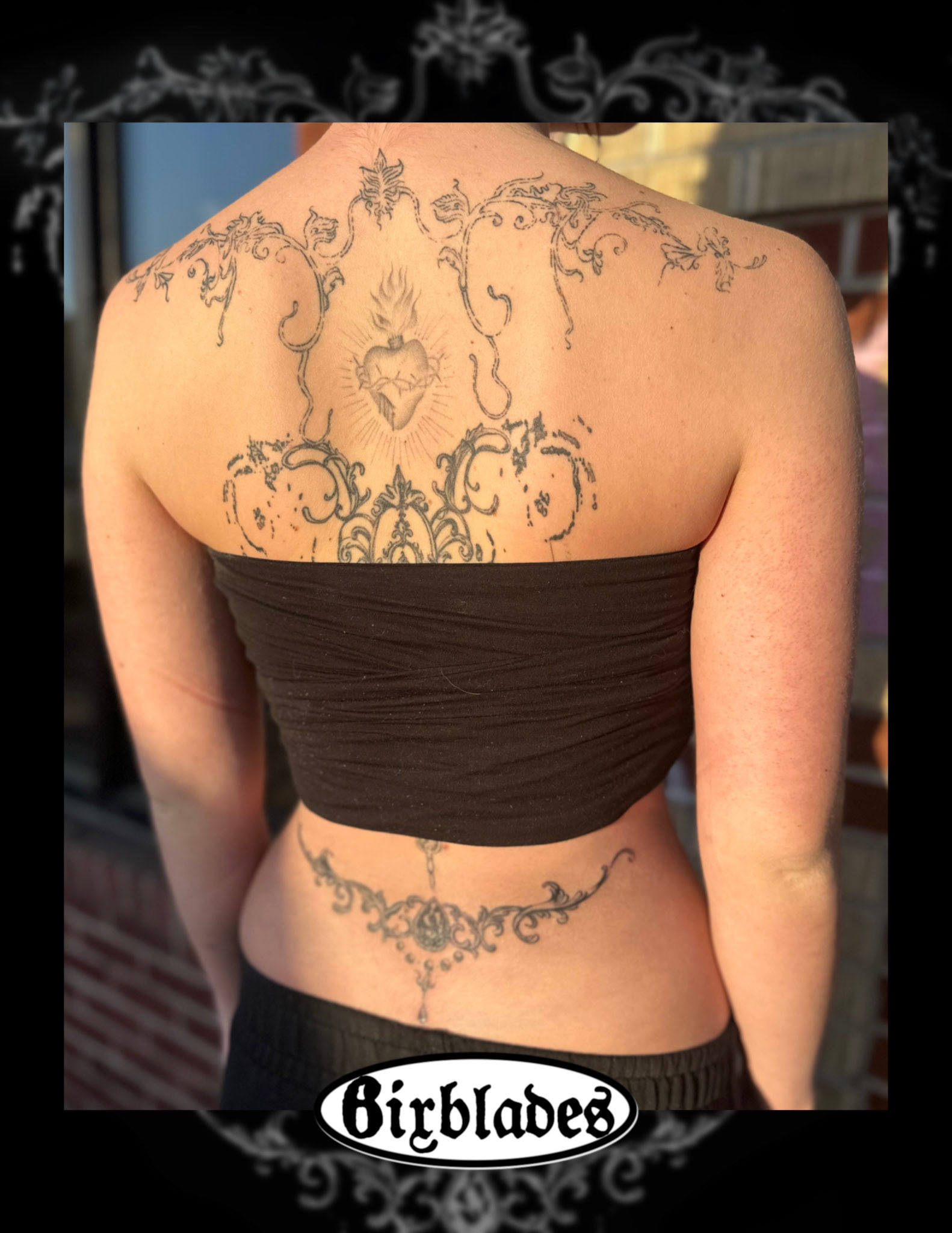 Victorian Filigree Backpiece