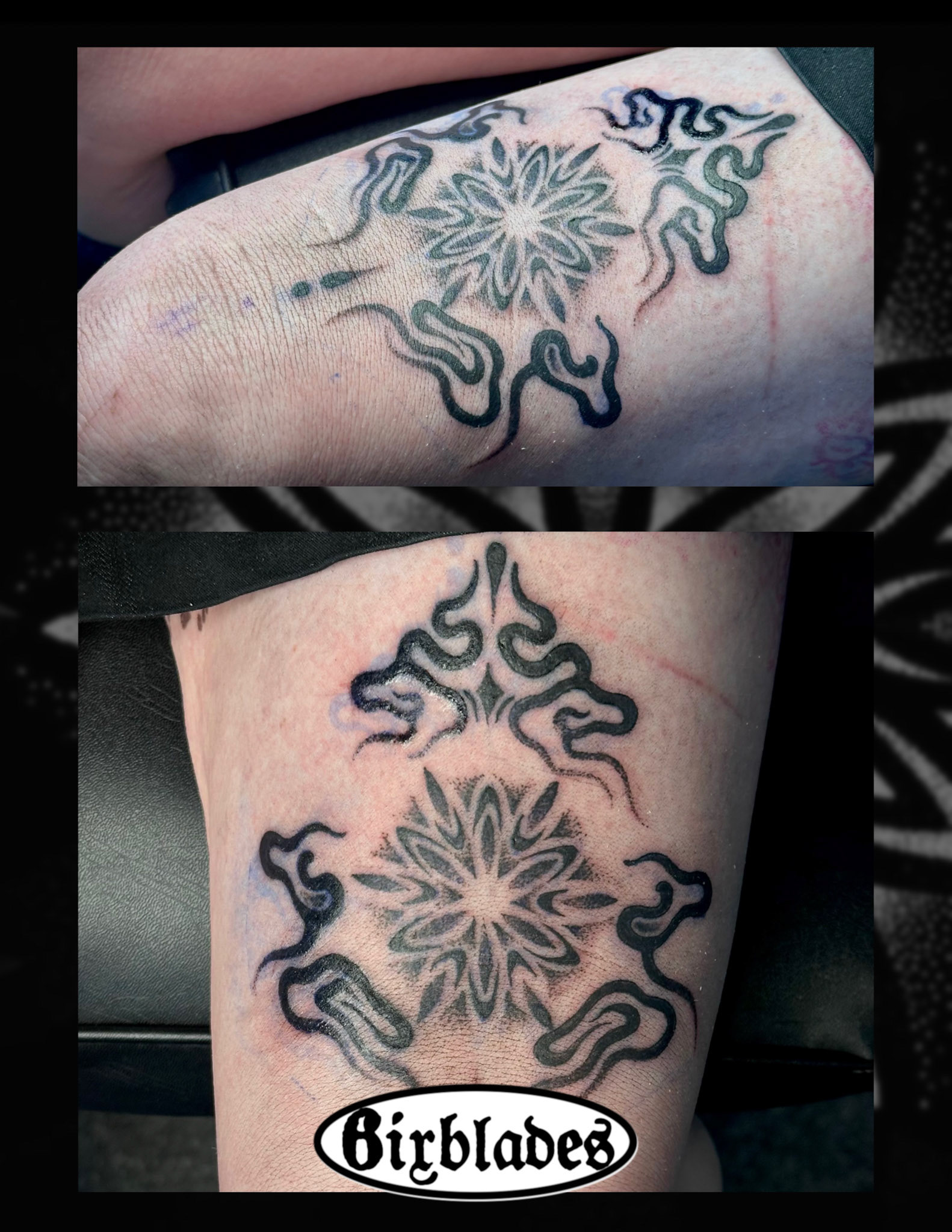 Dark Ornamental Mandala