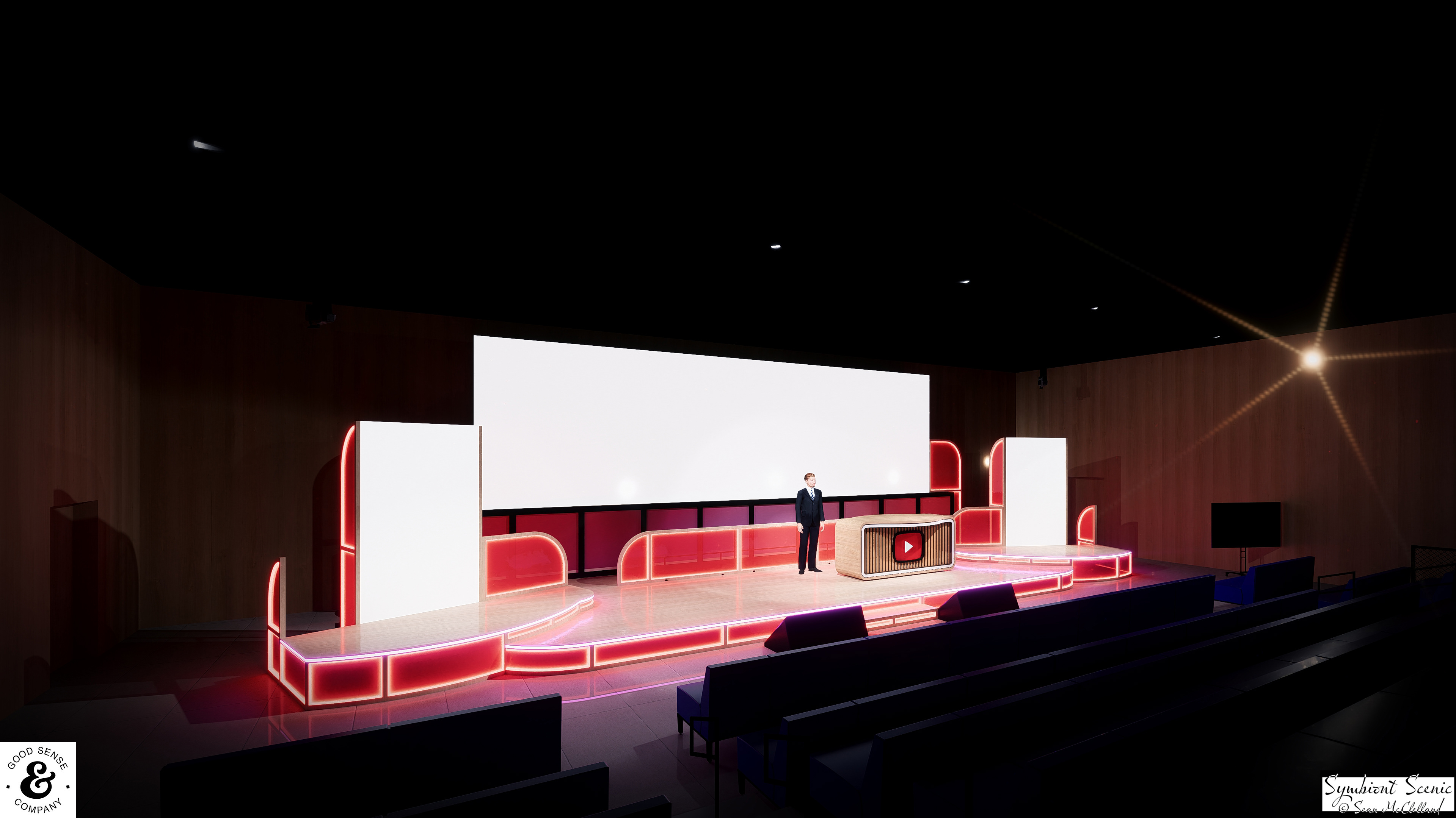 YouTube NewFront 23 Render