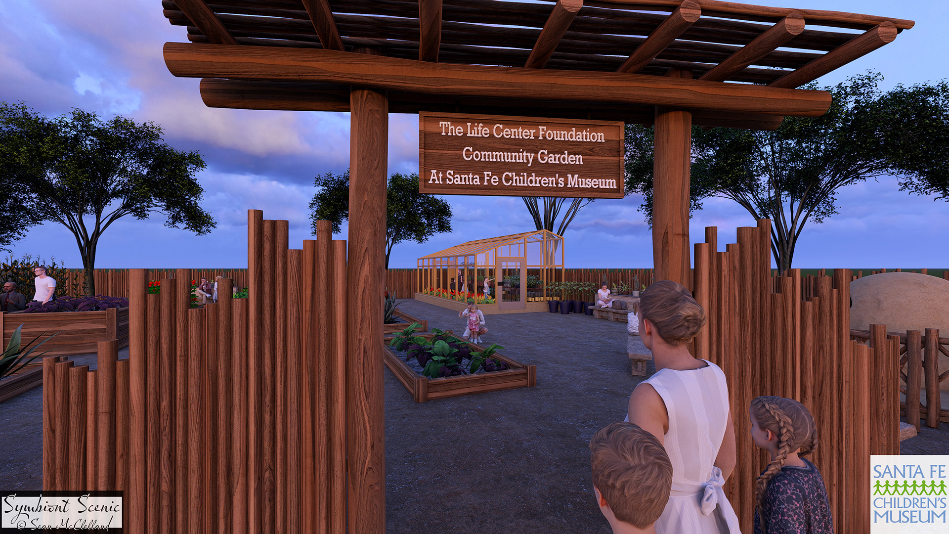 SFCM Garden Concept Render