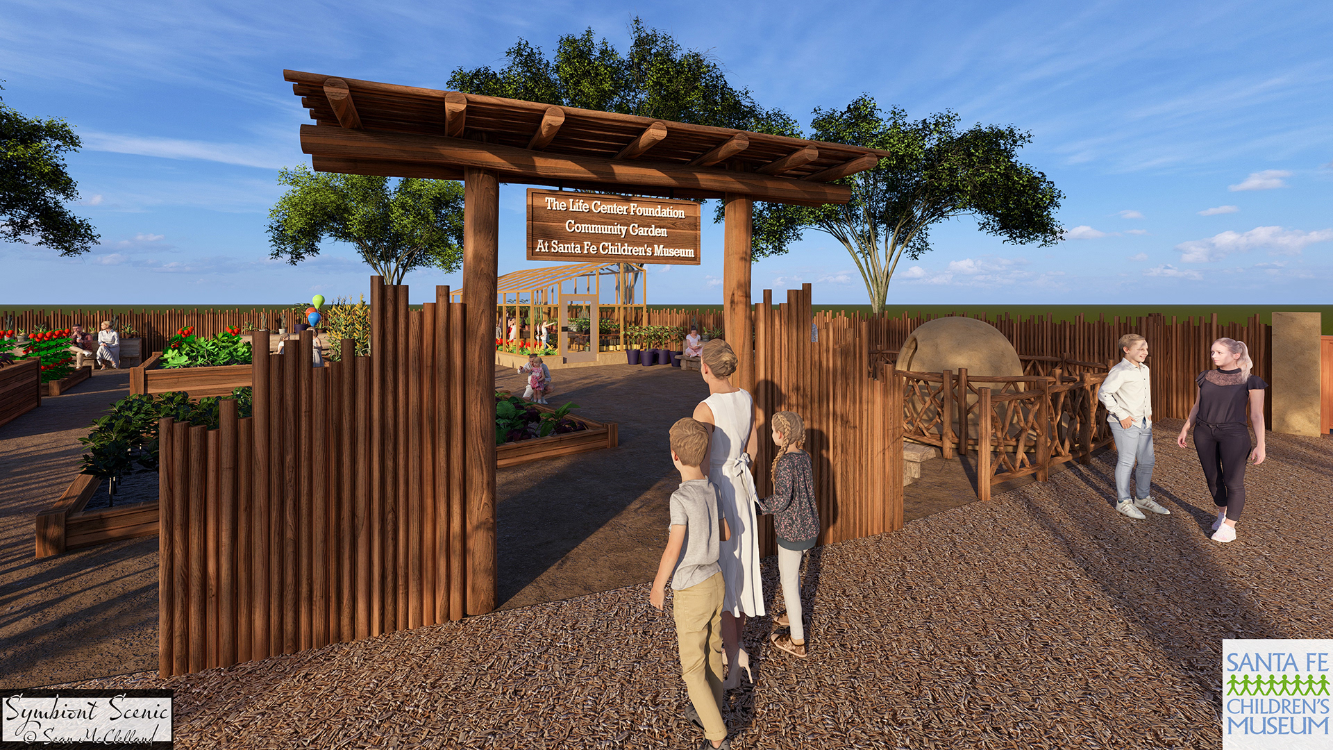 SFCM Garden Concept Render