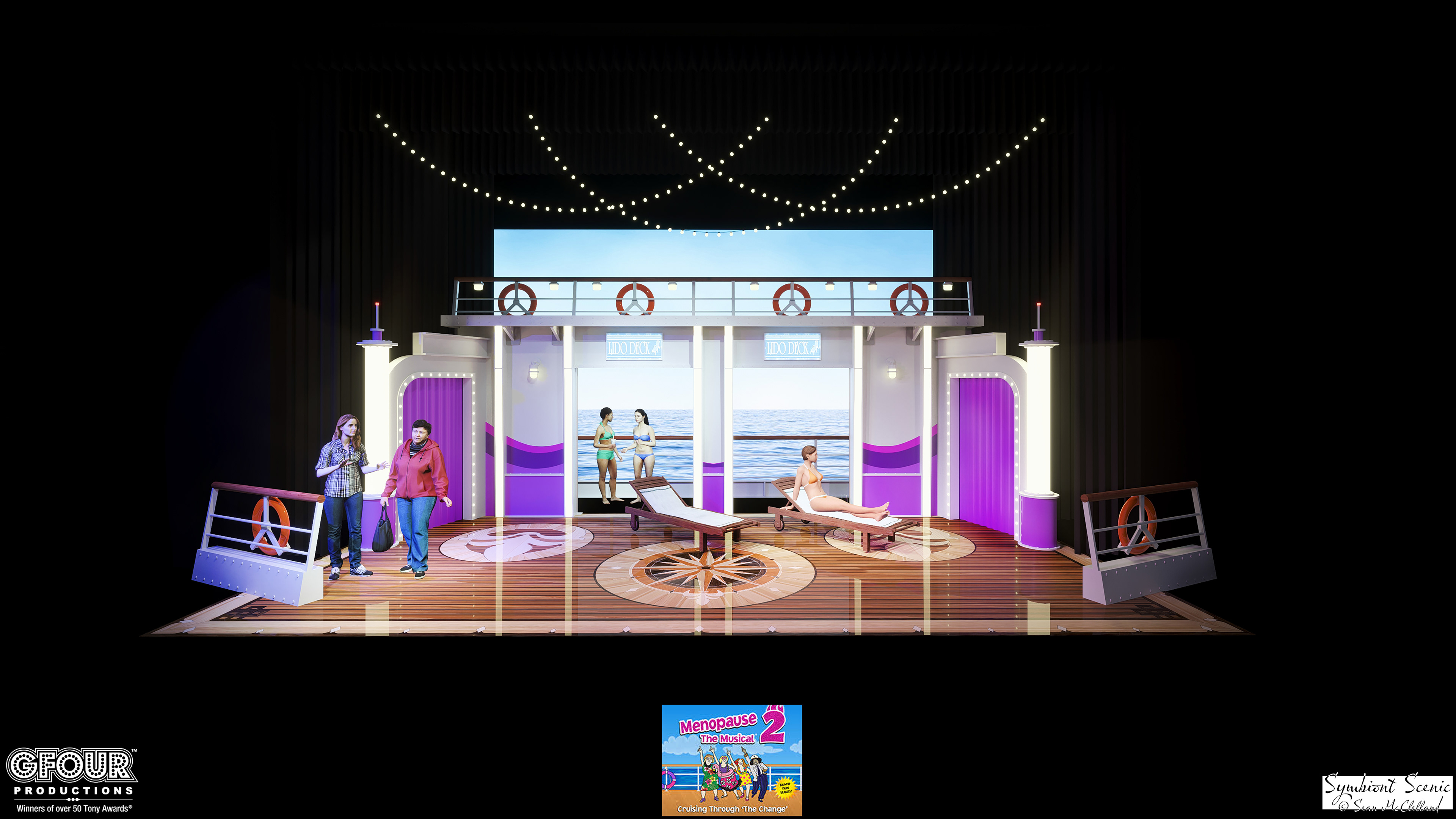 Rendering - Lido Deck