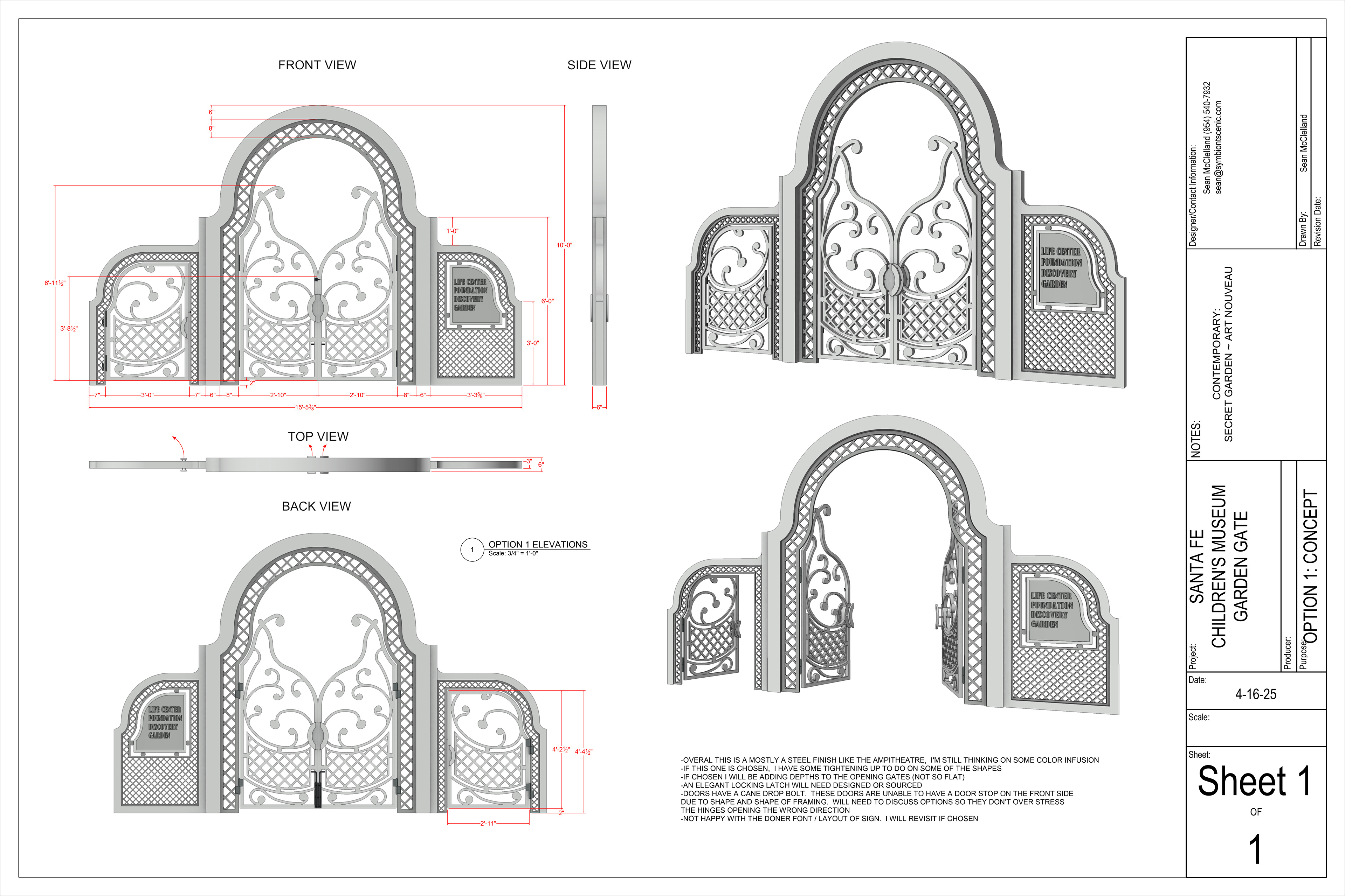 Gate Concept 1
