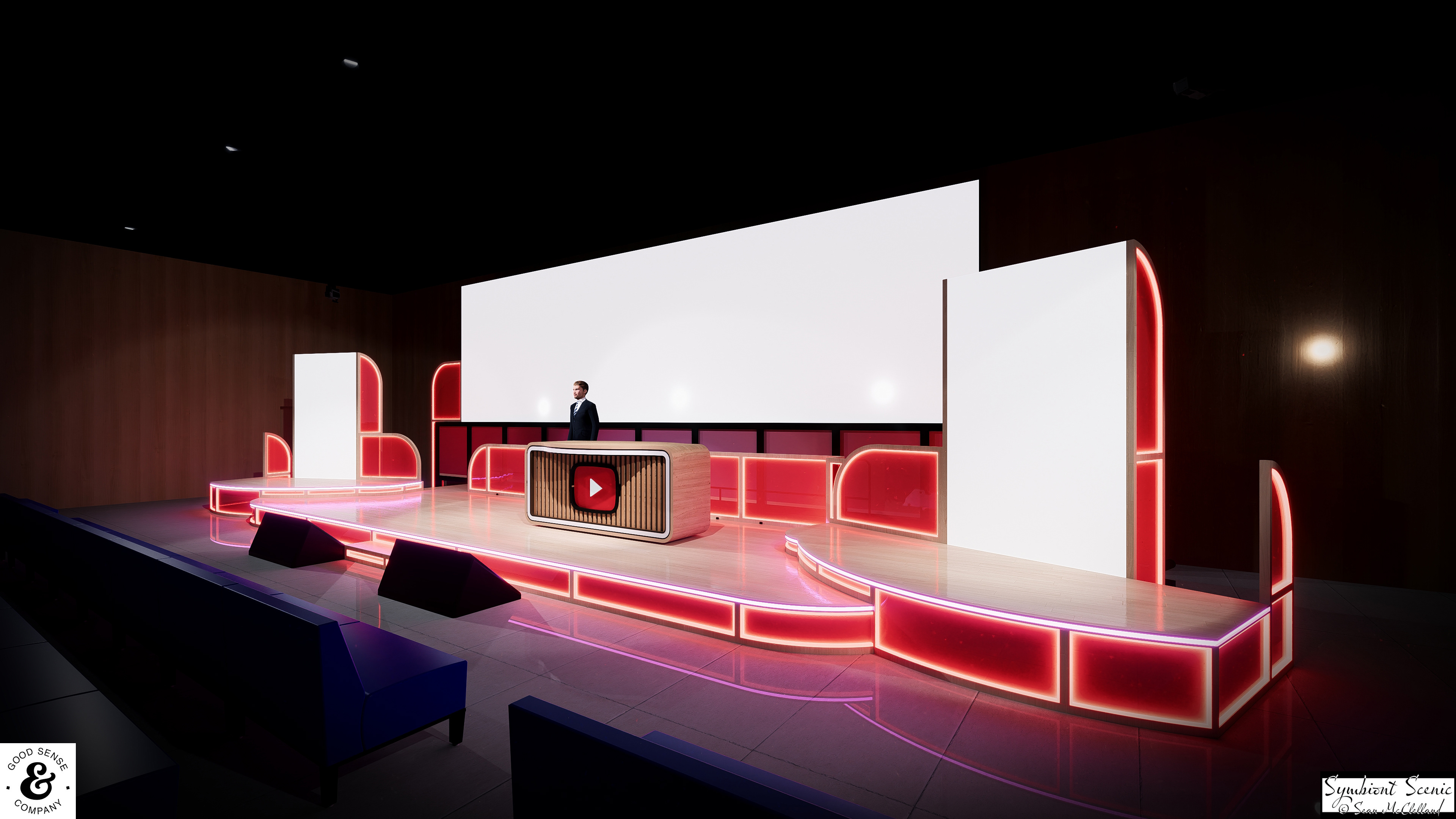 YouTube NewFront 23 Render