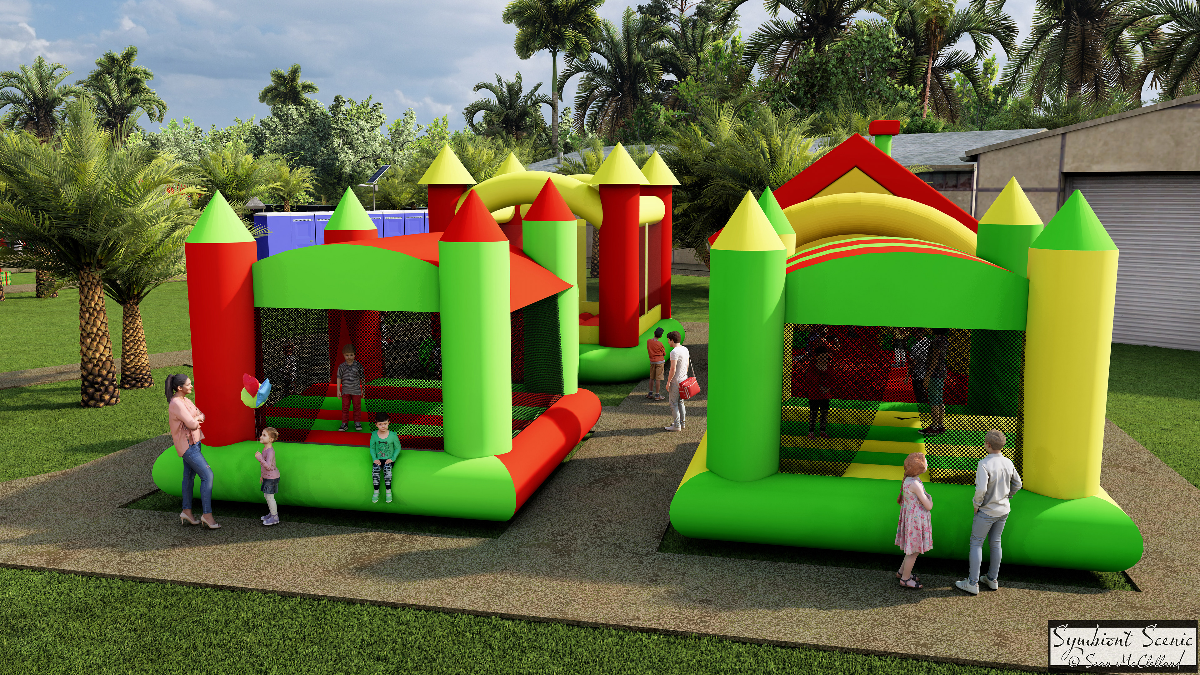 BOUNCE HOUSE ZONE