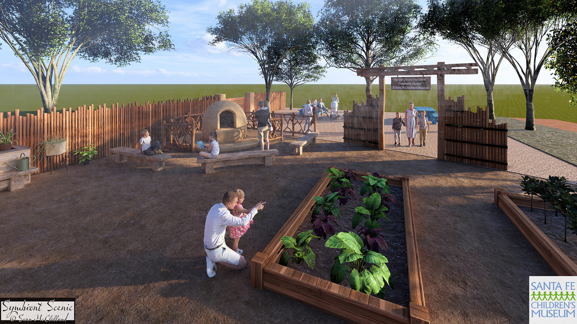 SFCM Garden Concept Render