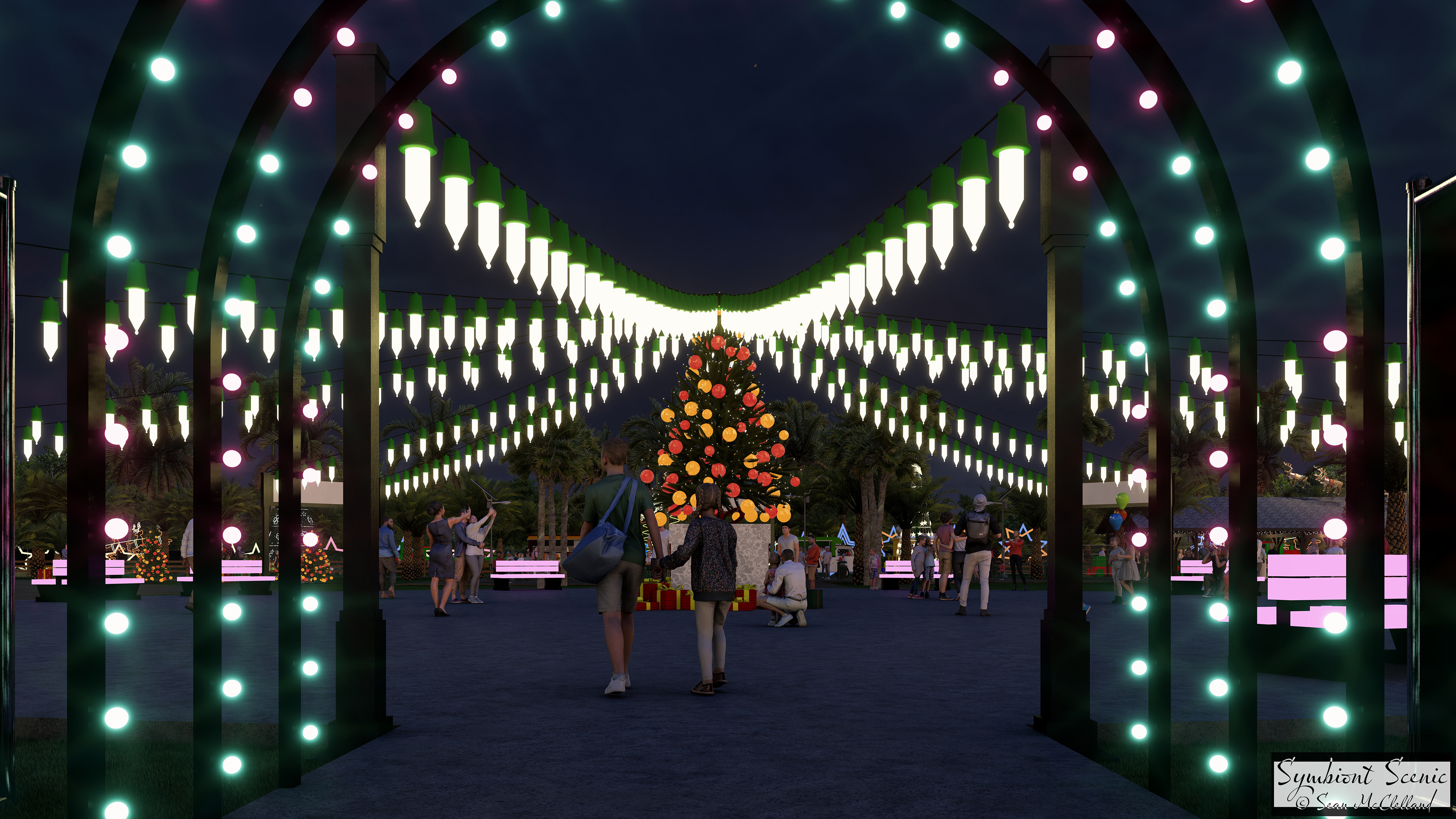 CENTER COURT YARD