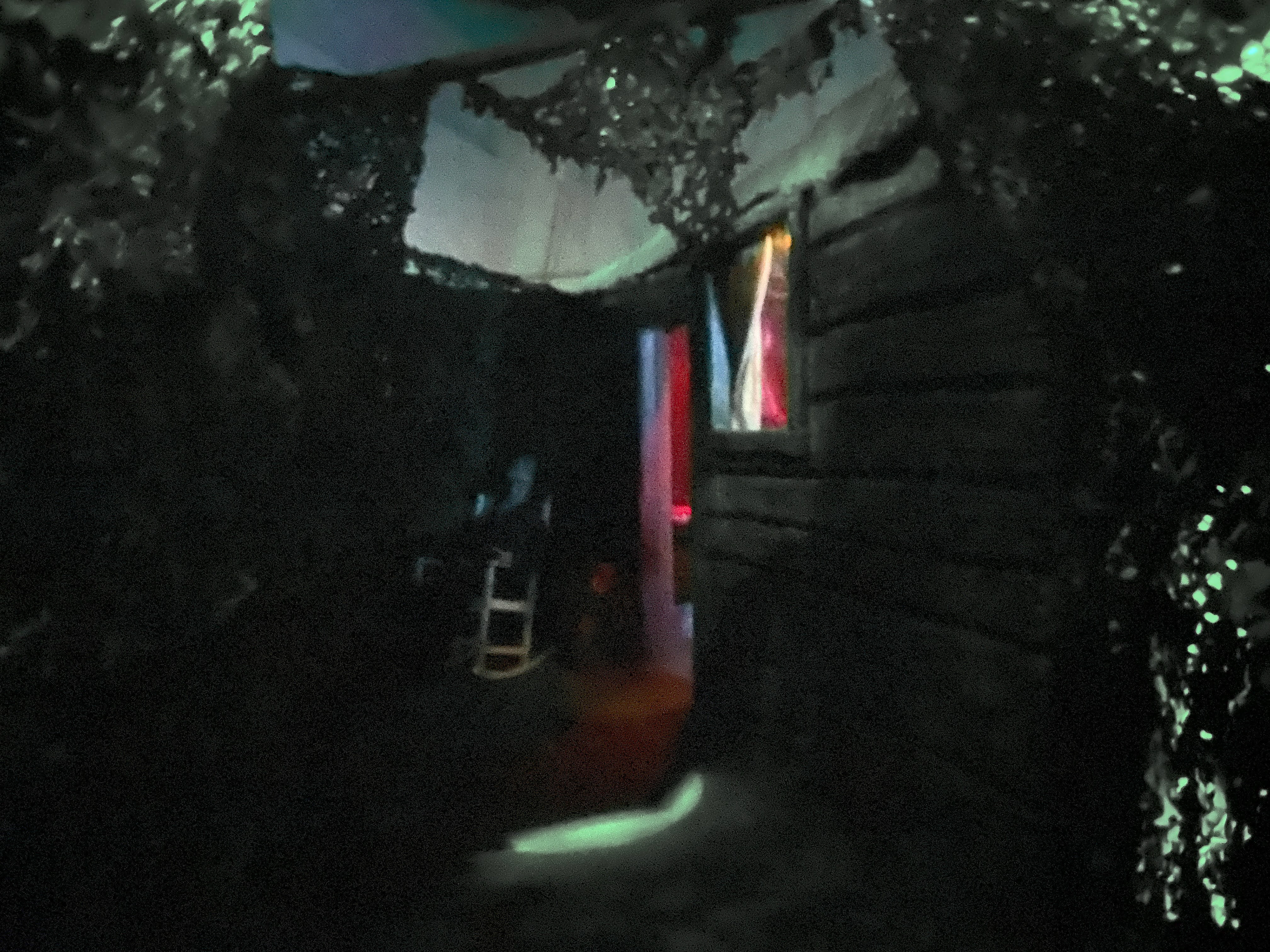 "shack" exterior finished