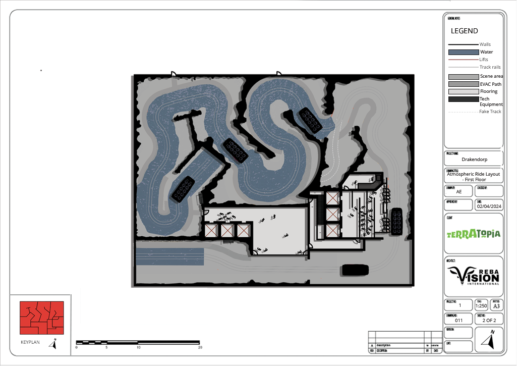 First floor of the "Drakengrotten" attraction by Alfie Elliot