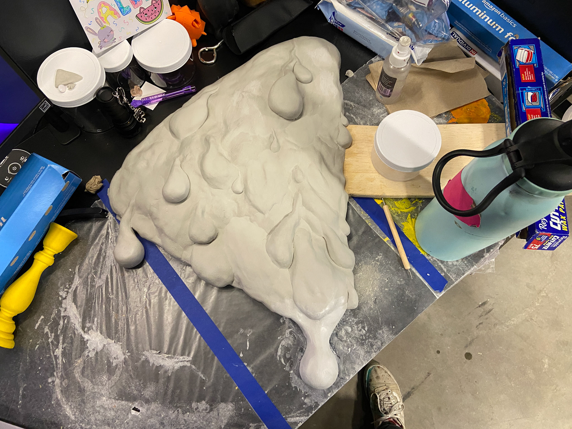 Sculpting process