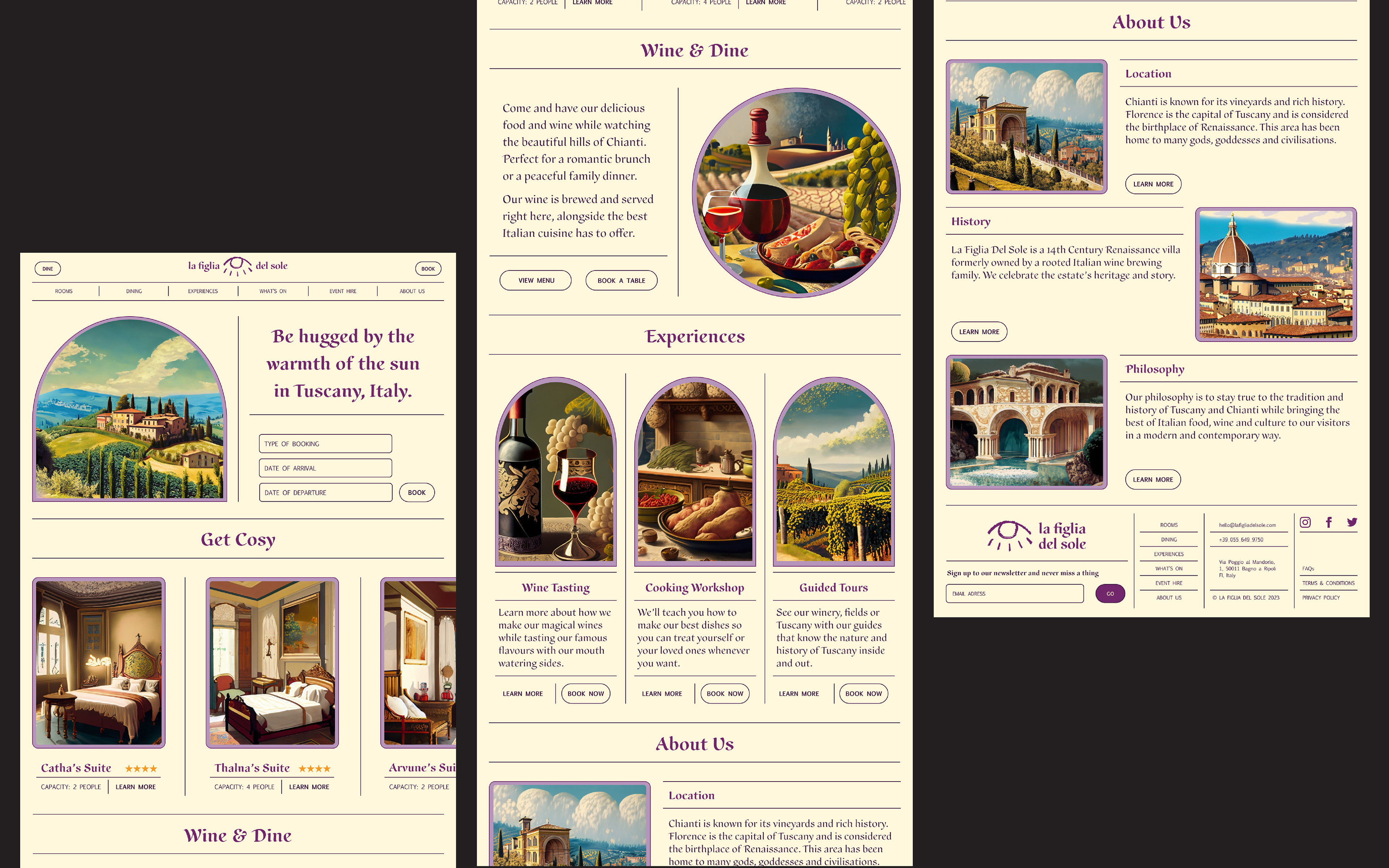Responsive Website - Desktop
