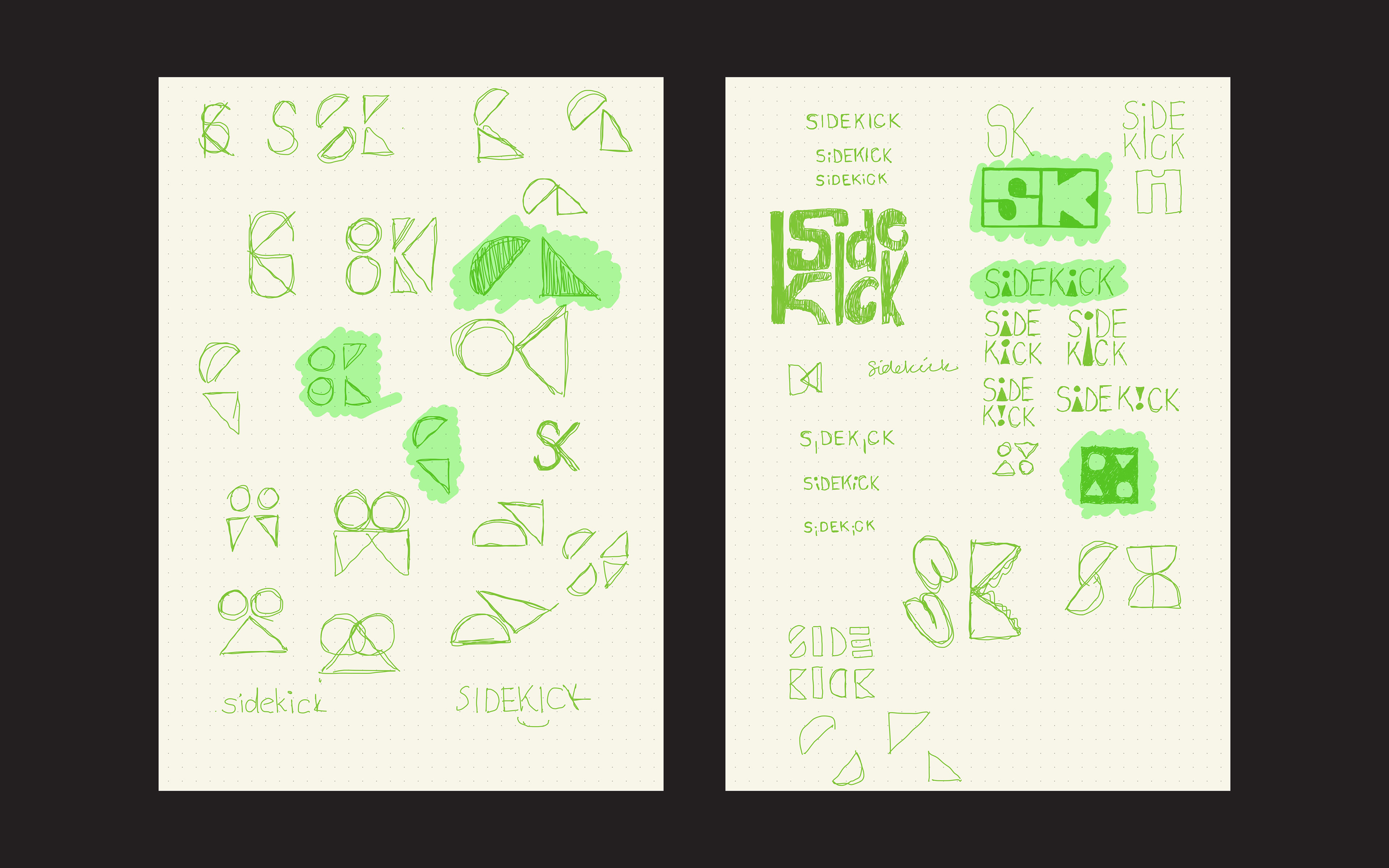 Logo Sketch Process