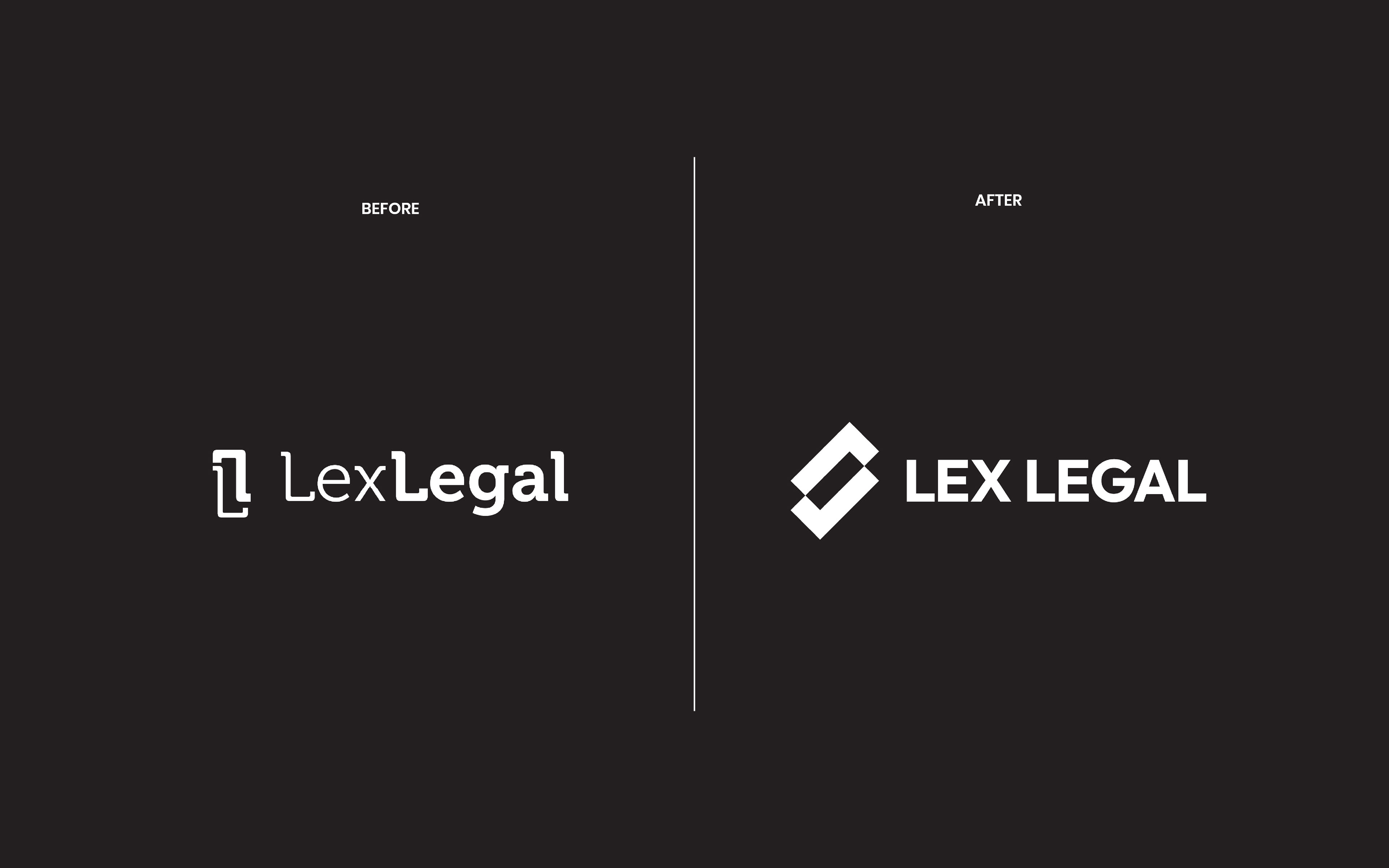 Logo Before and After