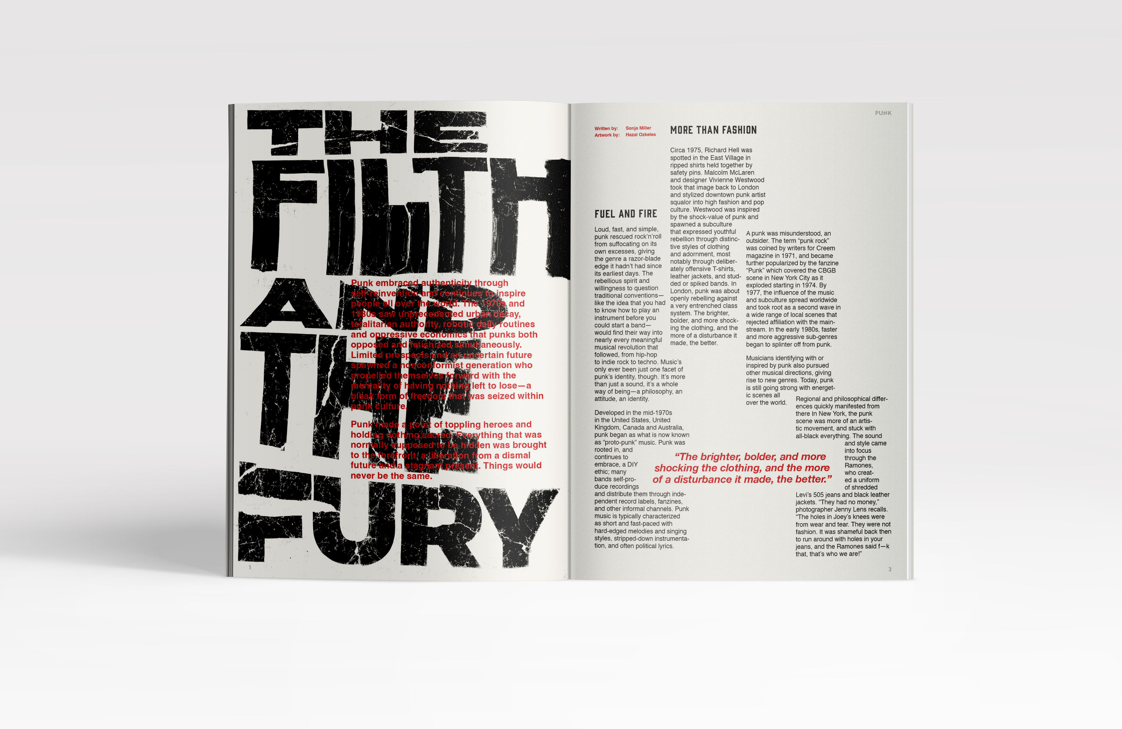 Punk Article Spread 1