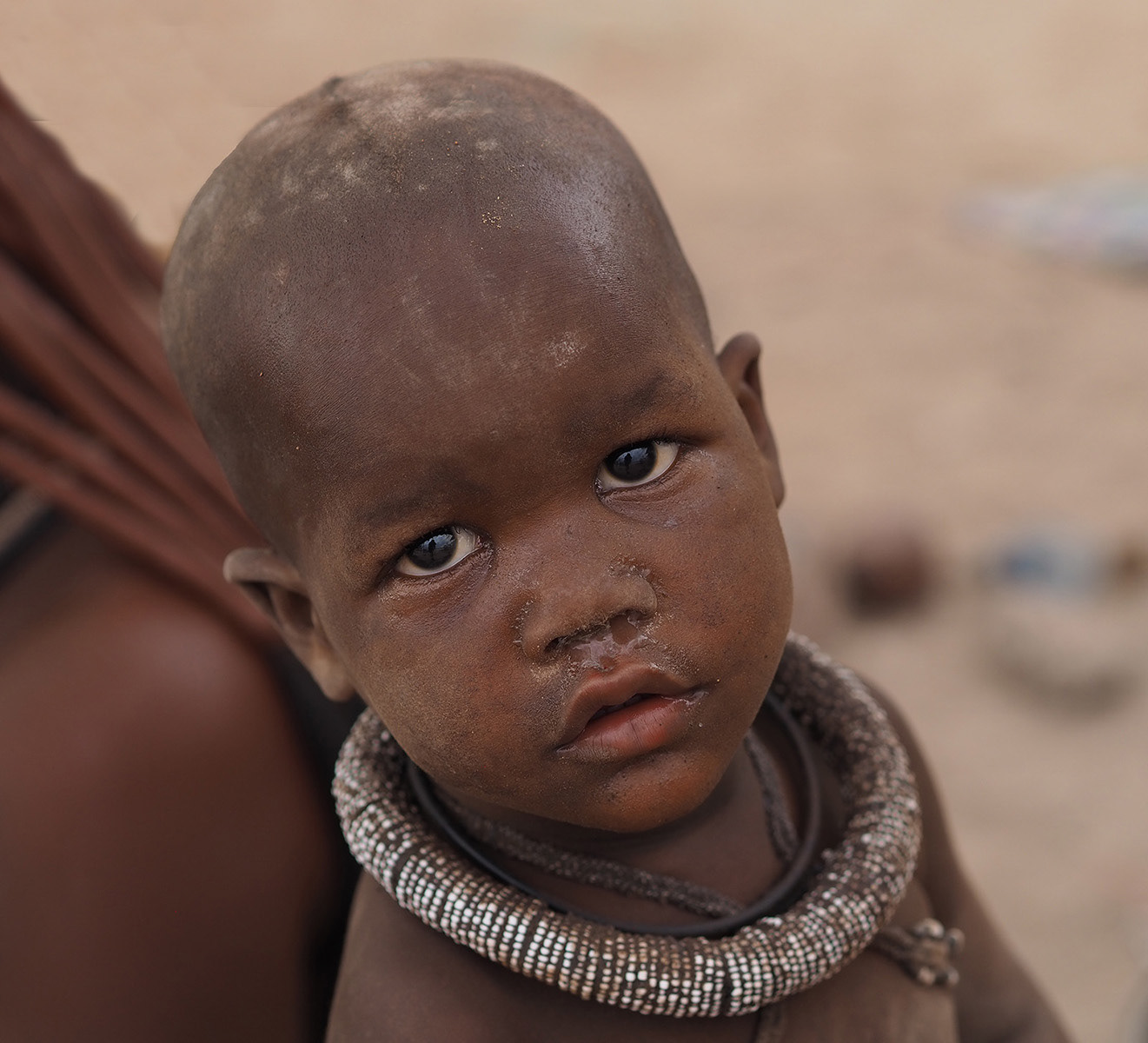 3rd Himba Child by Denise Taylor