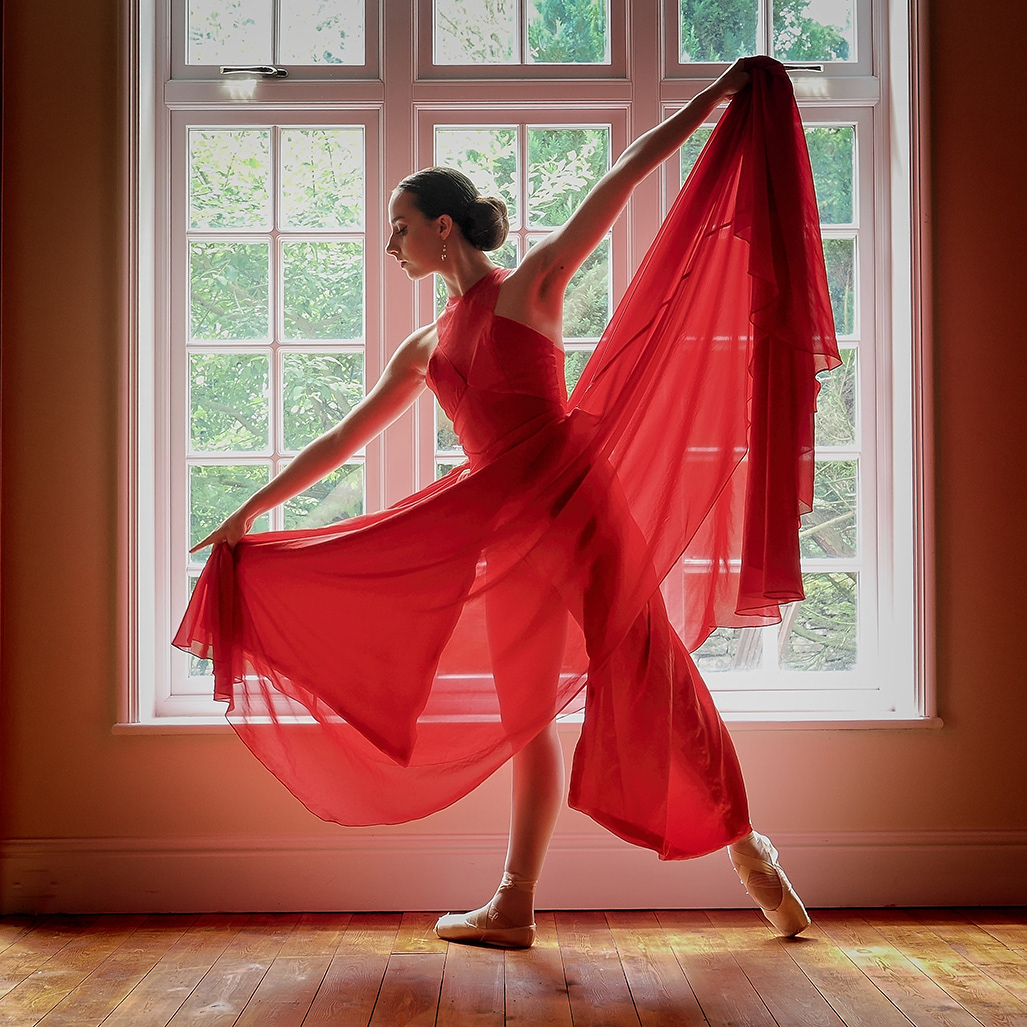 HC Lady in Red by Cheryl Wood