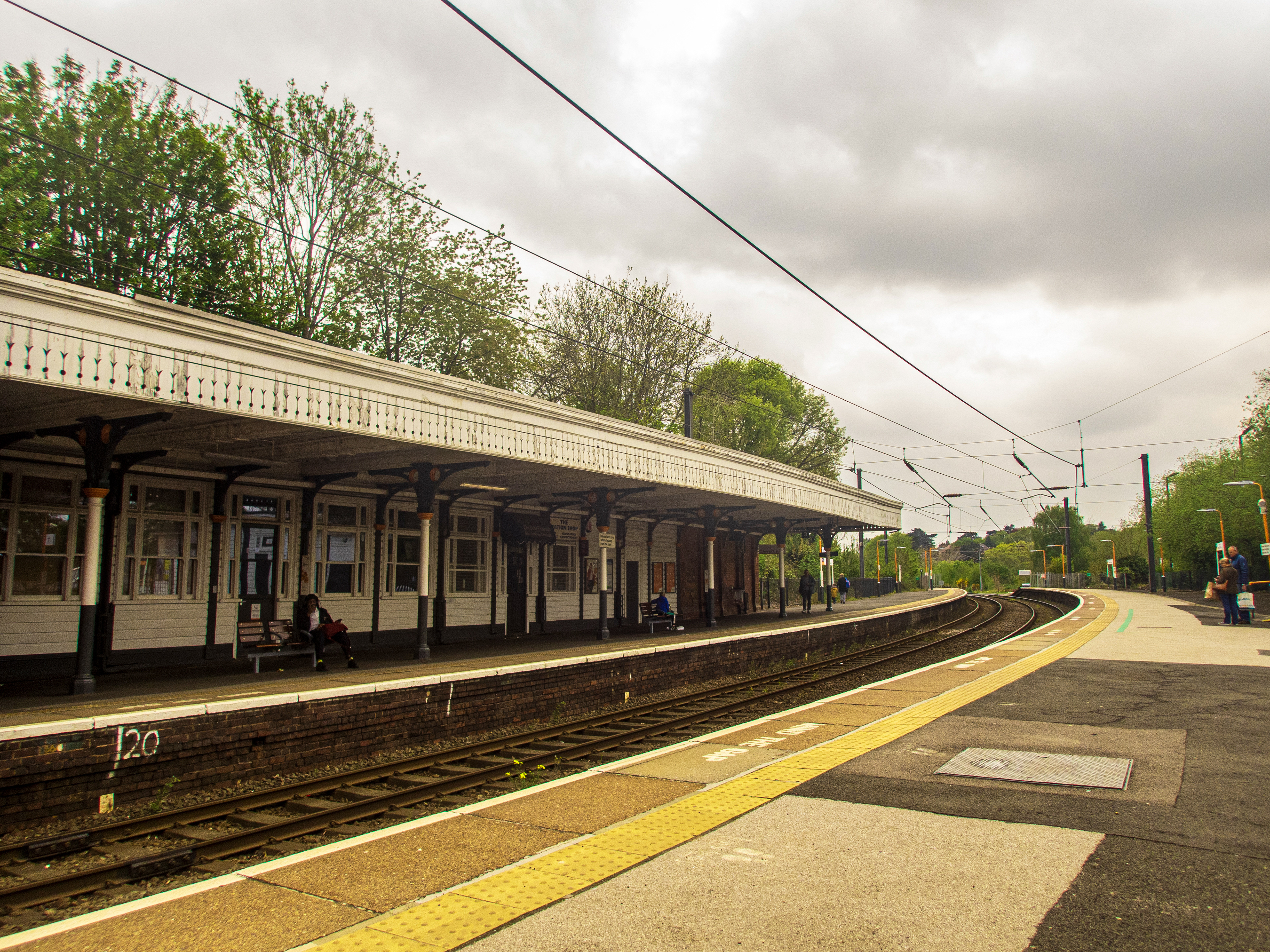 C. Waiting for a train - Jim Sweetman