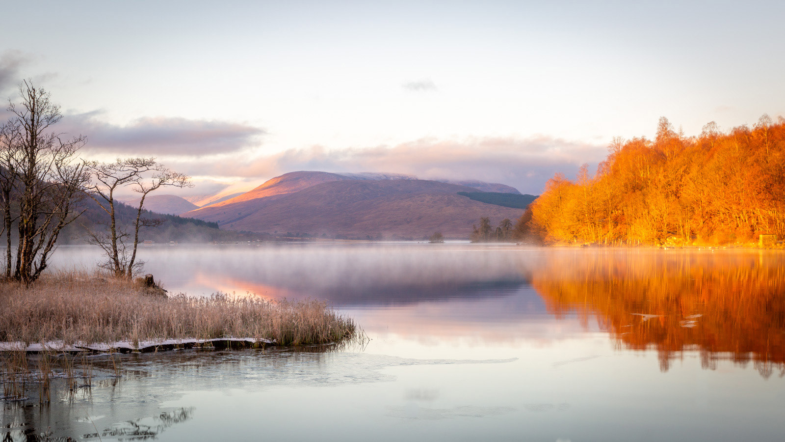 Commended - Dawn in the Highlands by Tom Swallow