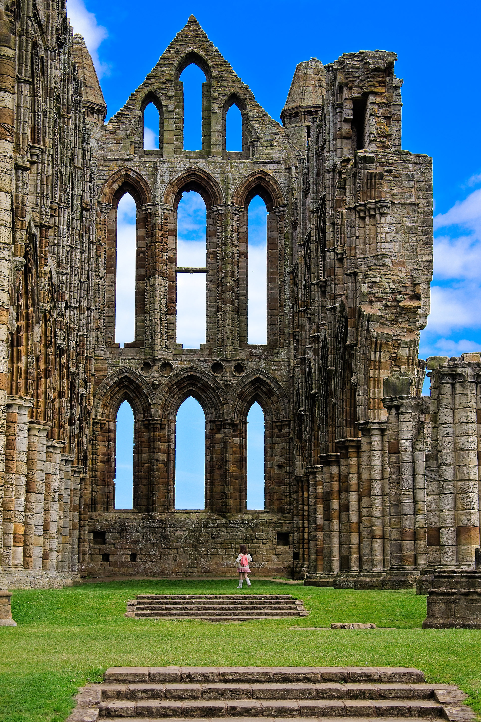 2nd Blue sky at Whitby by Patrick Weston