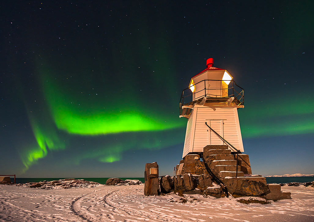 3rd Lofoten lighthouse by Nigel Barnicle