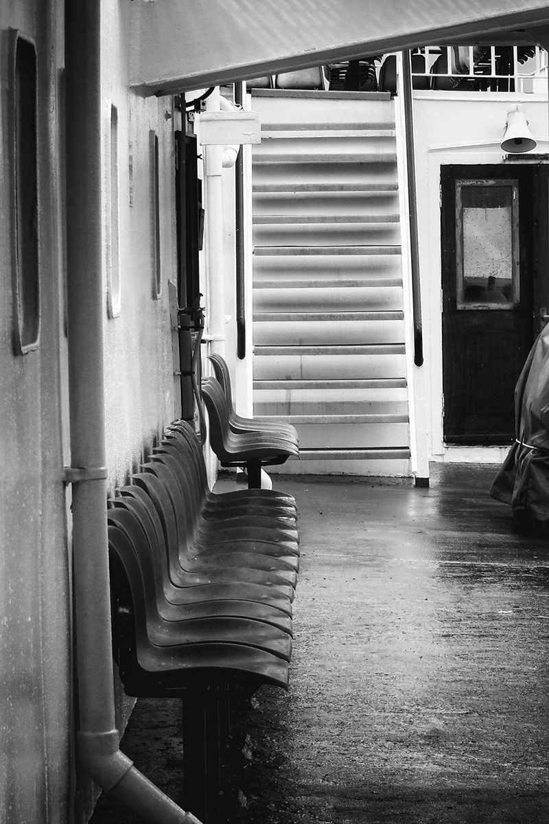 3rd. Chairs and Stairs - Sheila Purvis