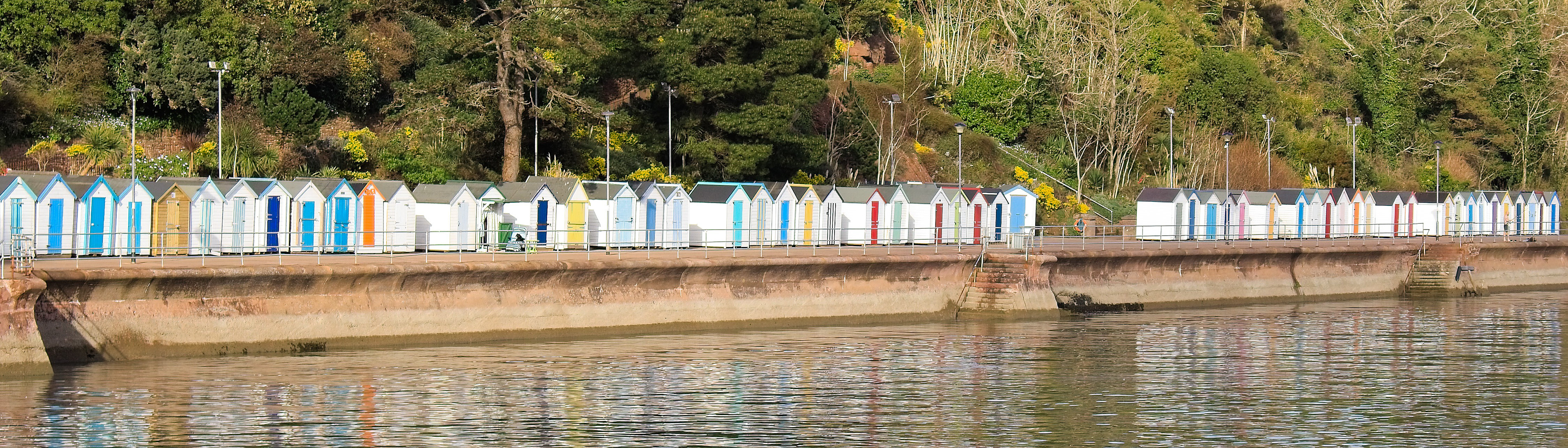 Commended. Beach Hut reflection by Paddy Weston