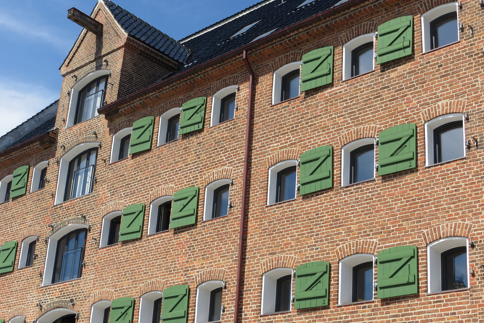 Commended Shuttered windows by Sheila Purvis