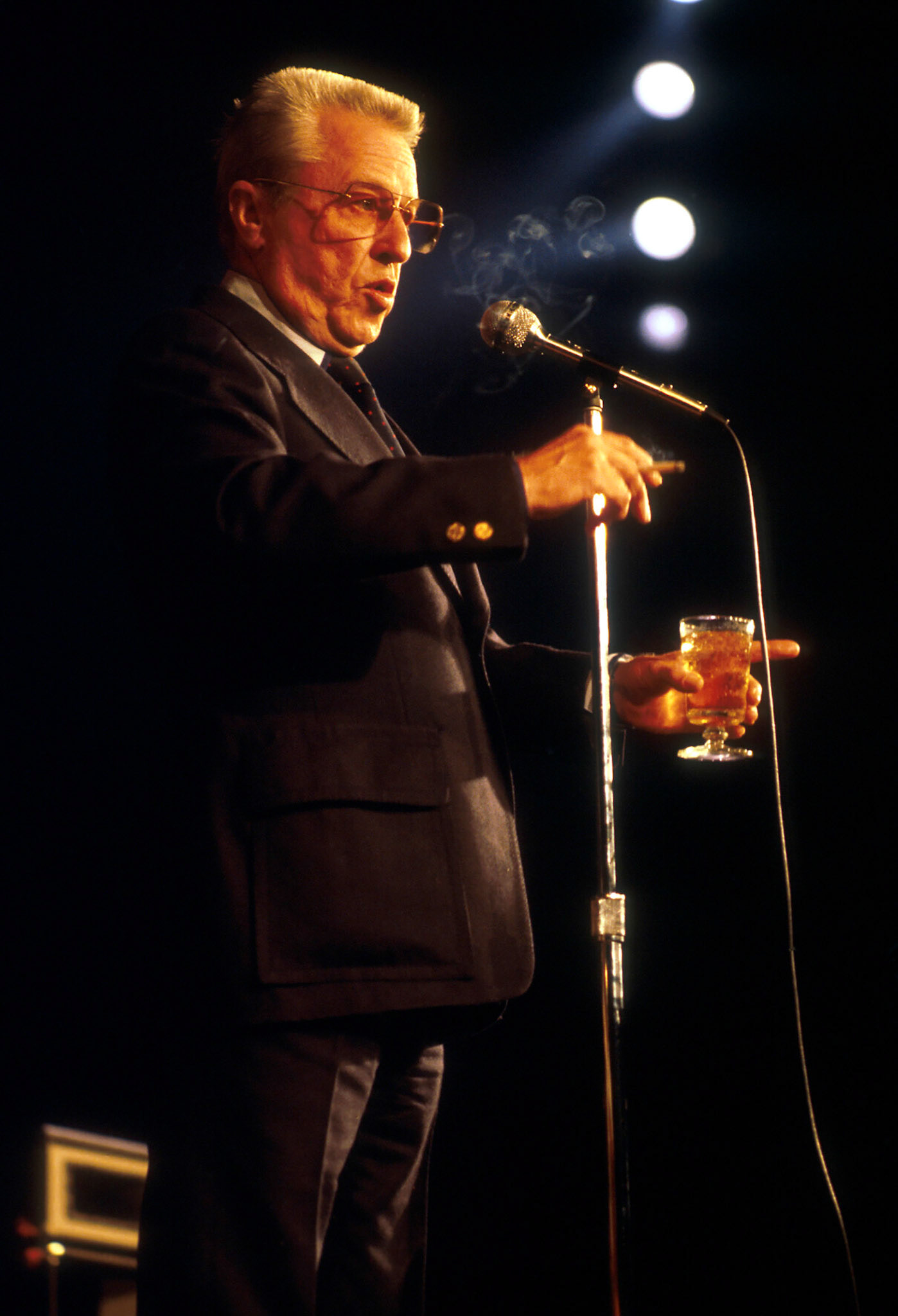 Comedian George Goble