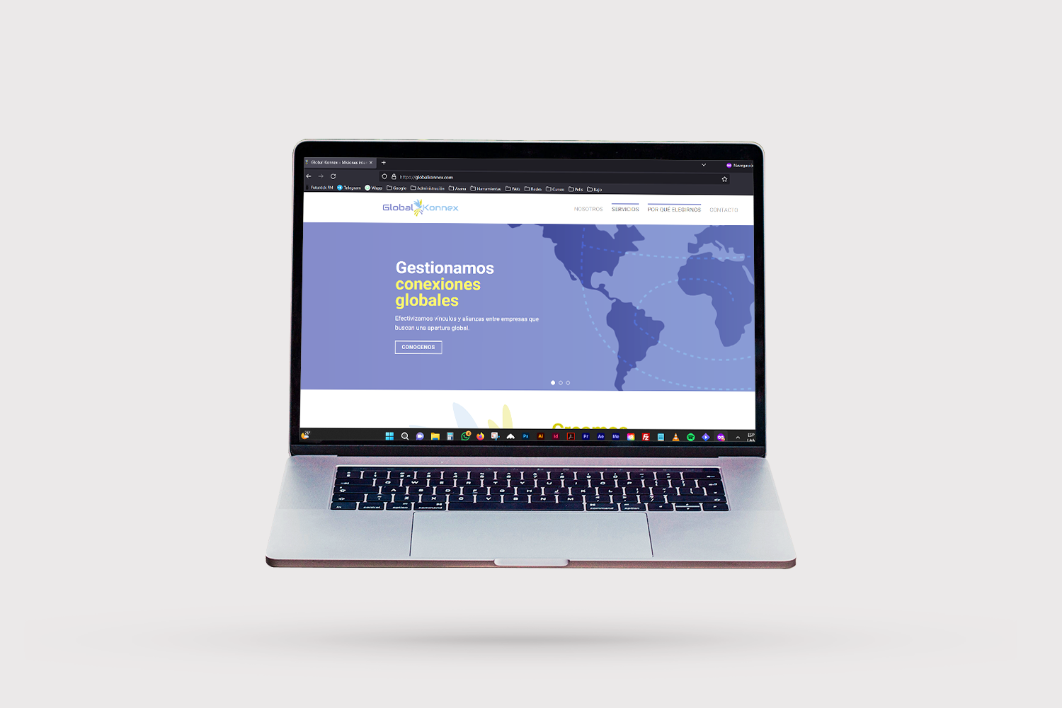 diseño web global konnex