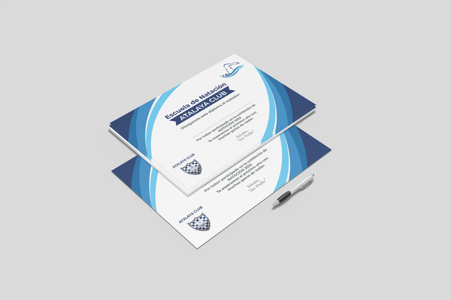 Certificado Natación Club Atalaya