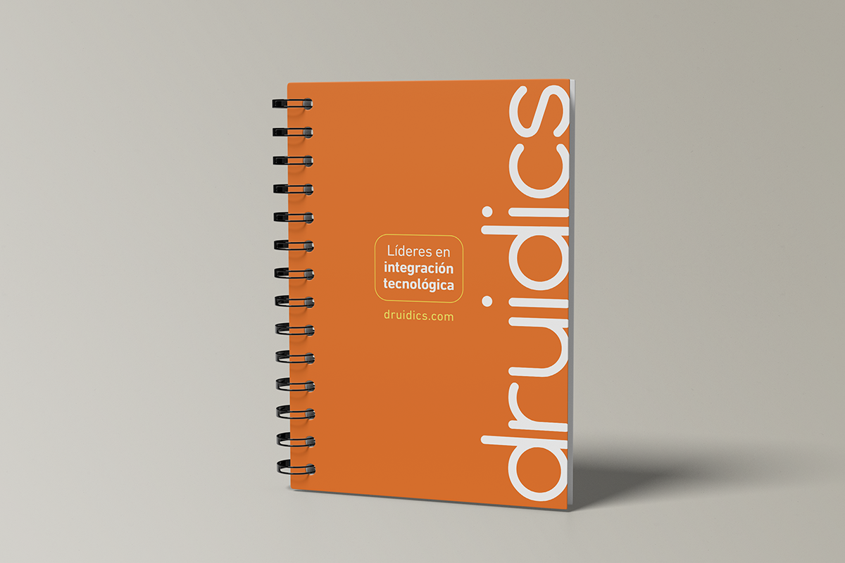 Druidics: diseño de cuaderno - Tapa