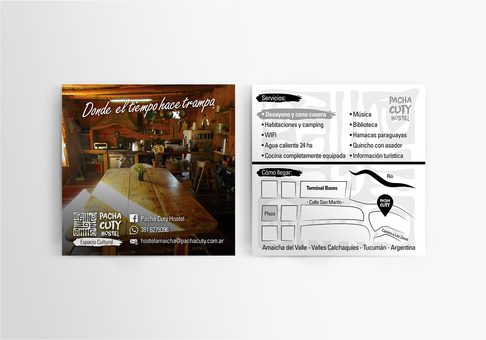 Flyer Pachacuty Hostel