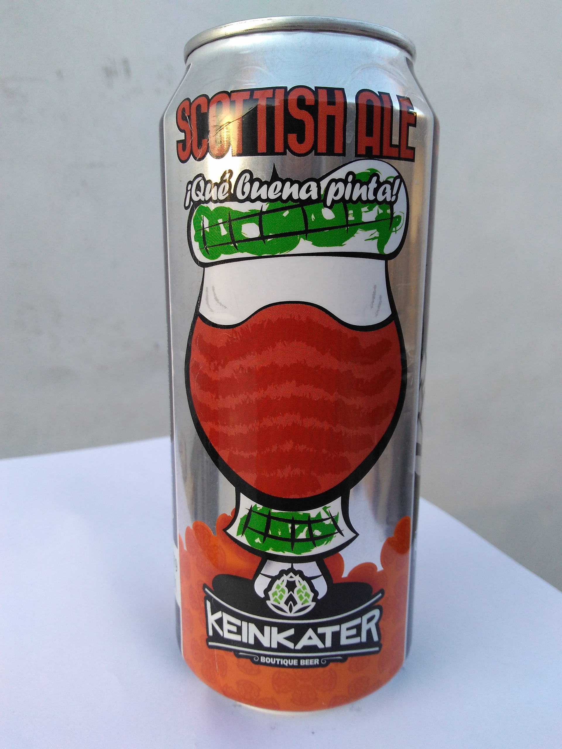 Diseño Scotish Ale Keinkater
