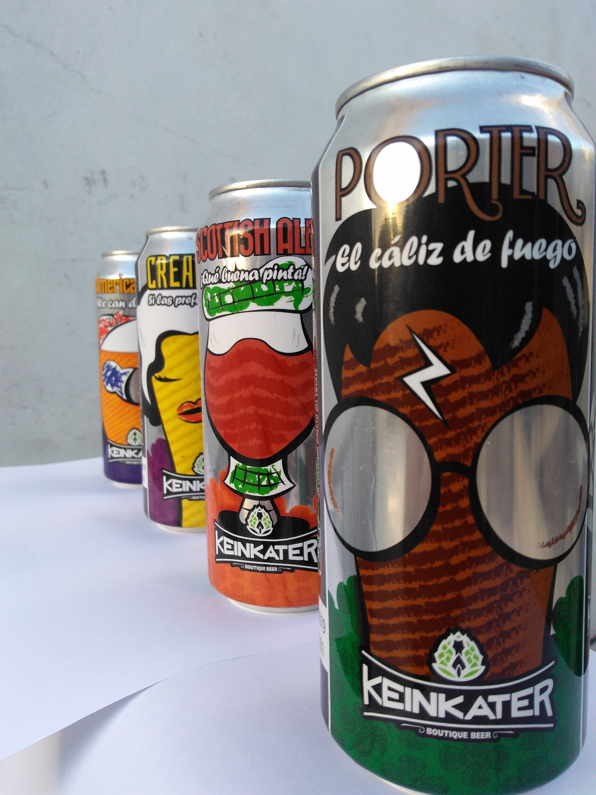 Diseño latas Keinkater