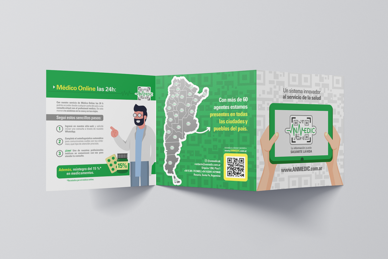Folleto Tríptico AnMedic Frente