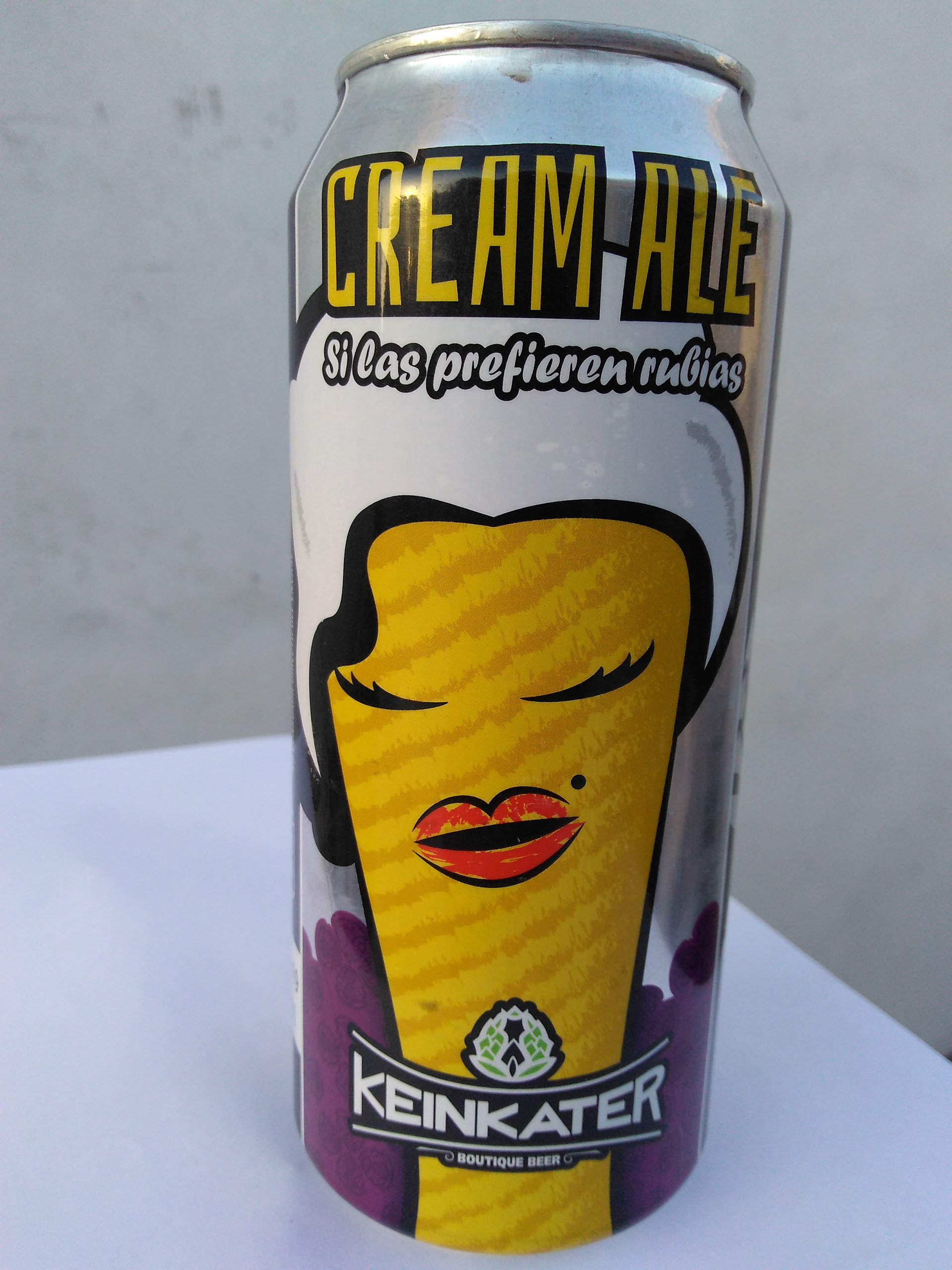 Diseño Cream Ale Keinkater