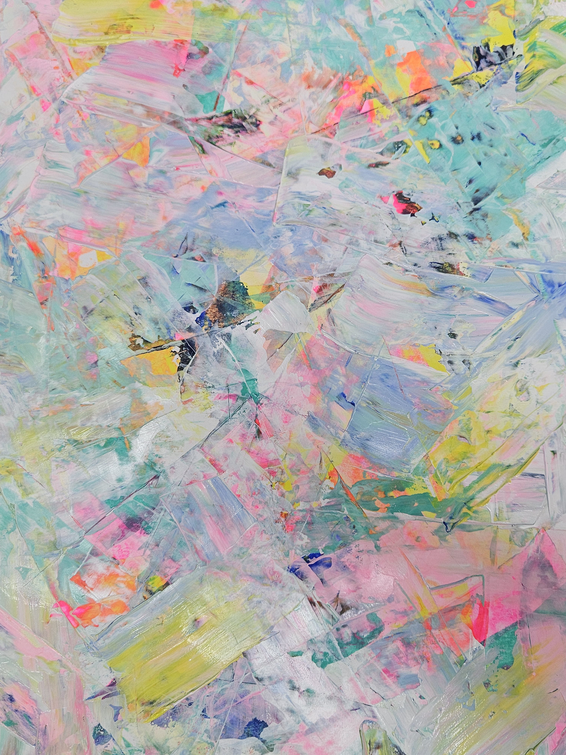 Background Texture Study 01 [ Uncontrolled Energy · 폭발하는 빛 ] (2026)