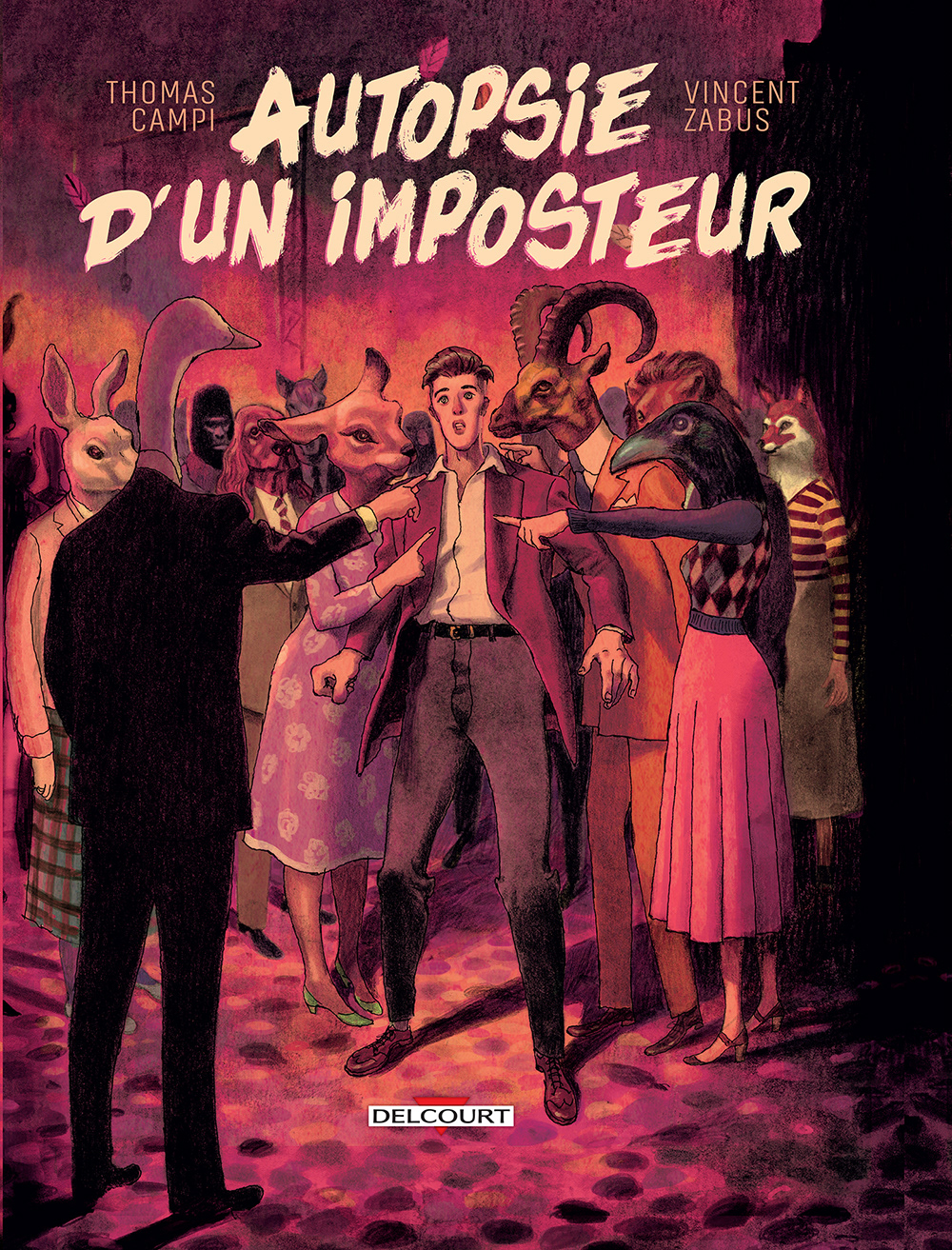 Autopsie d'un imposteur is my latest graphic , cover, drawing and colours and some ideas for the story written by my friend and talented writer Vincent Zabus, published by Delcourt in September 2021.