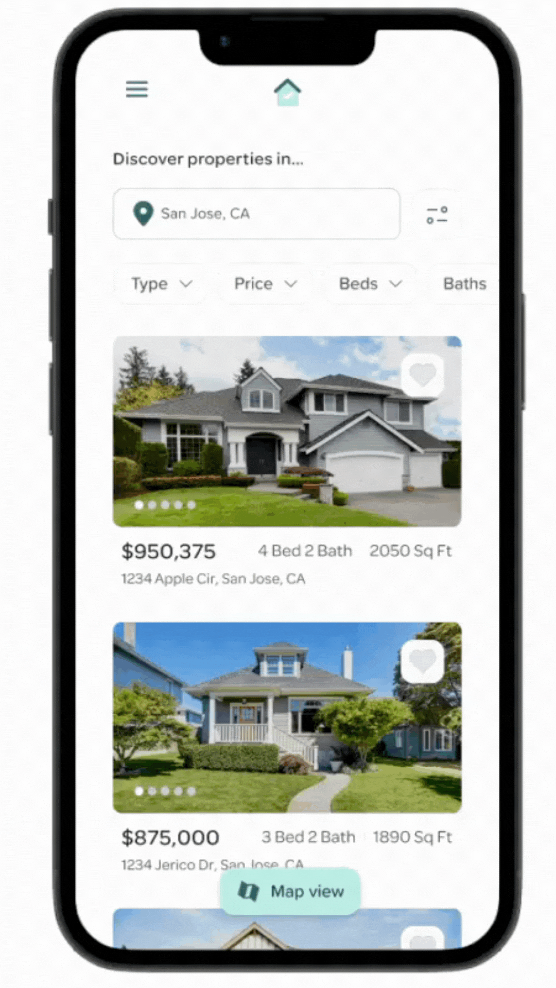 Hamburger menu