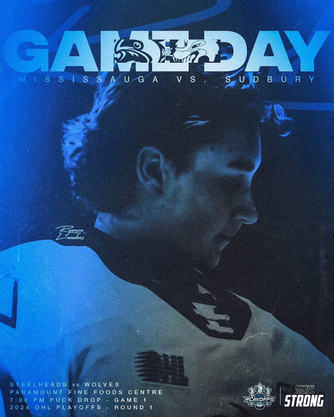 Game 1 Gameday Graphic | Mar 24, 2024