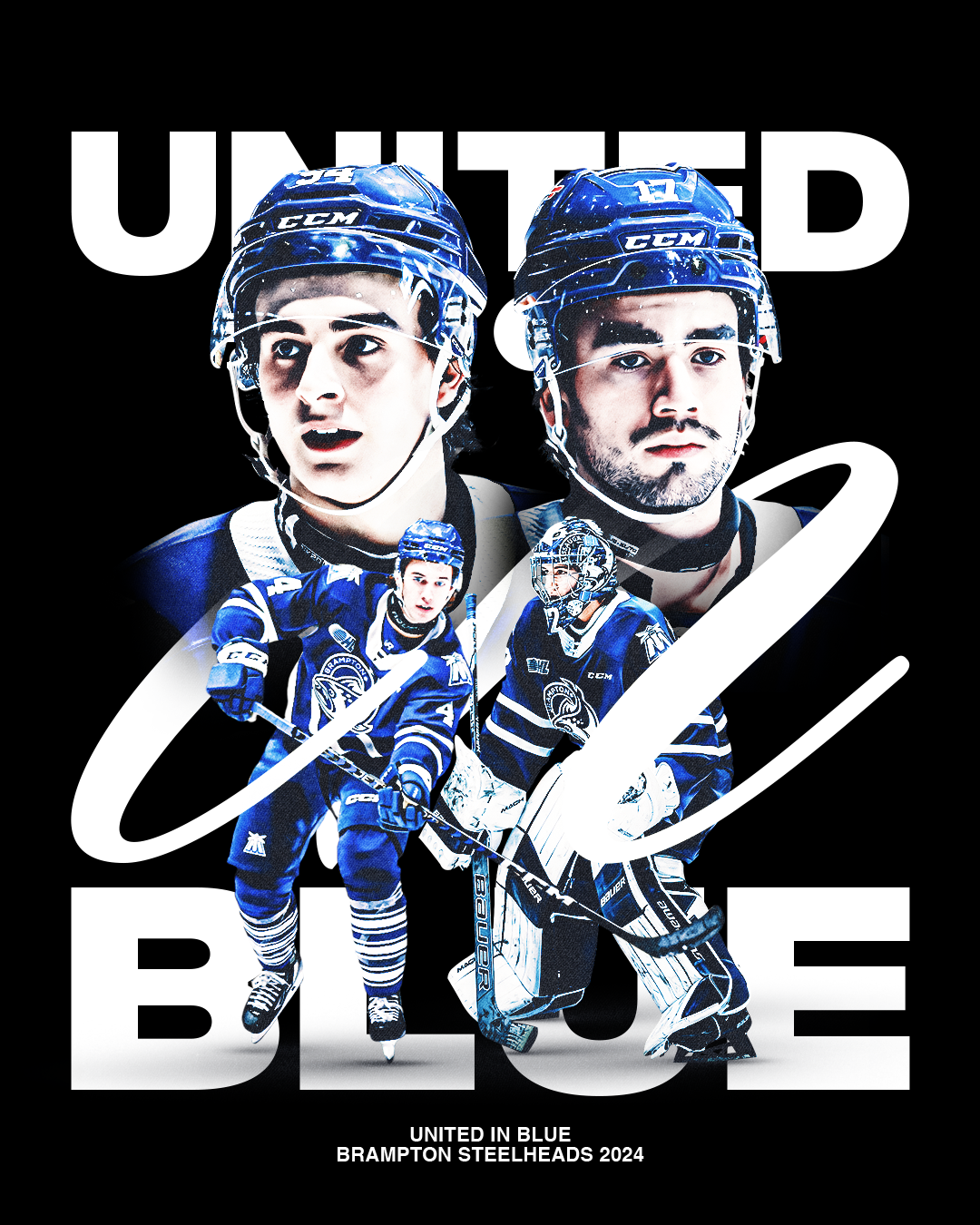 United in Blue T-Shirt Design