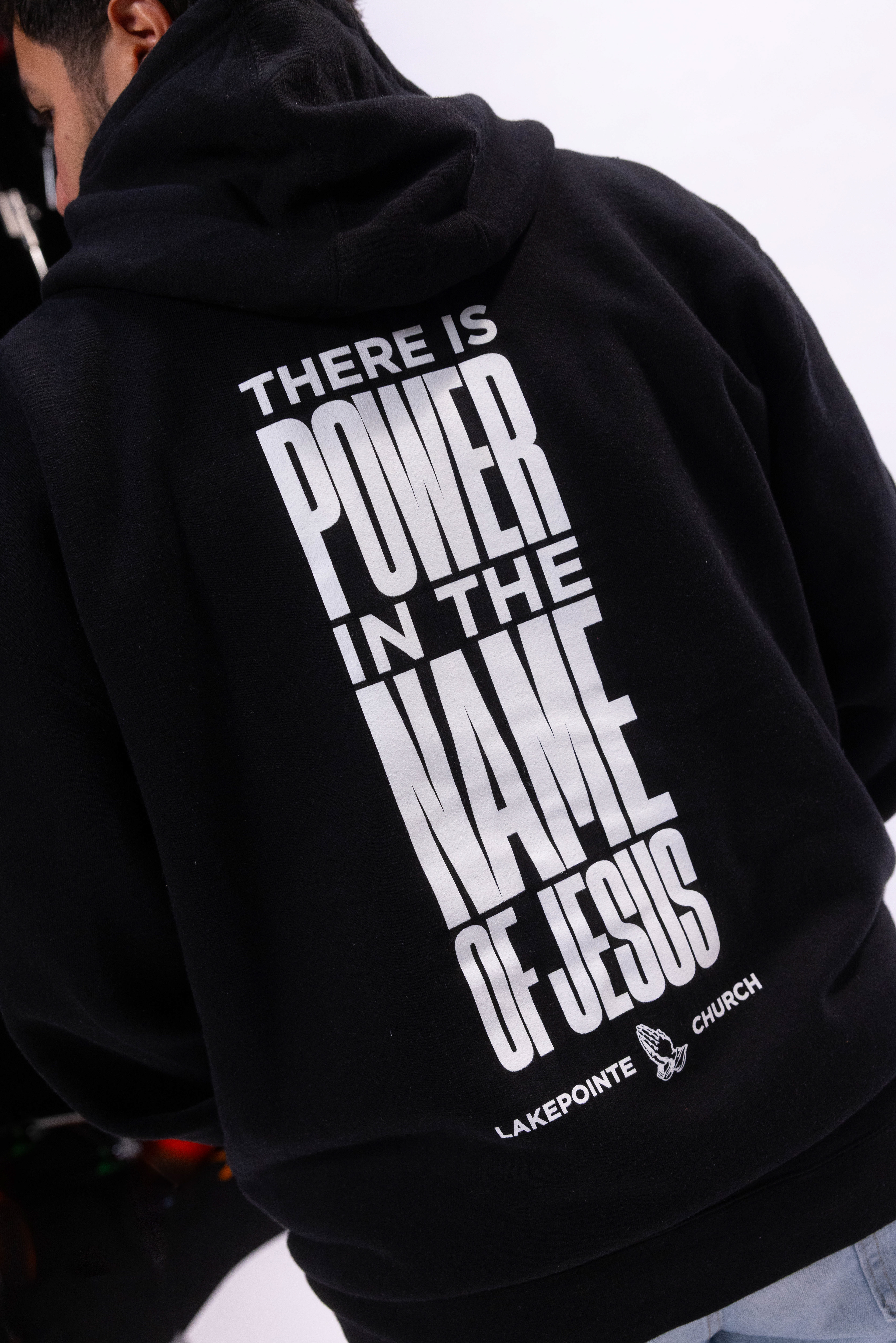 THERE IS POWER IN THE NAME OF JESUS Full Zip Jacket Design