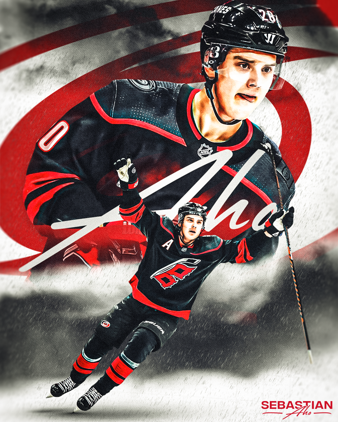 Sebastian Aho Poster | July 13, 2023