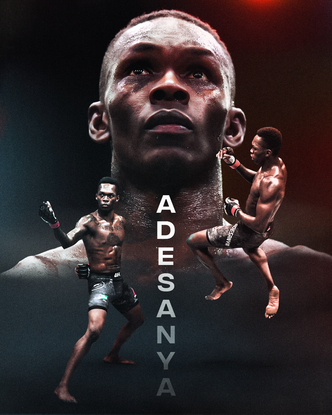 Israel Adesanya Poster | Aug 1, 2023
