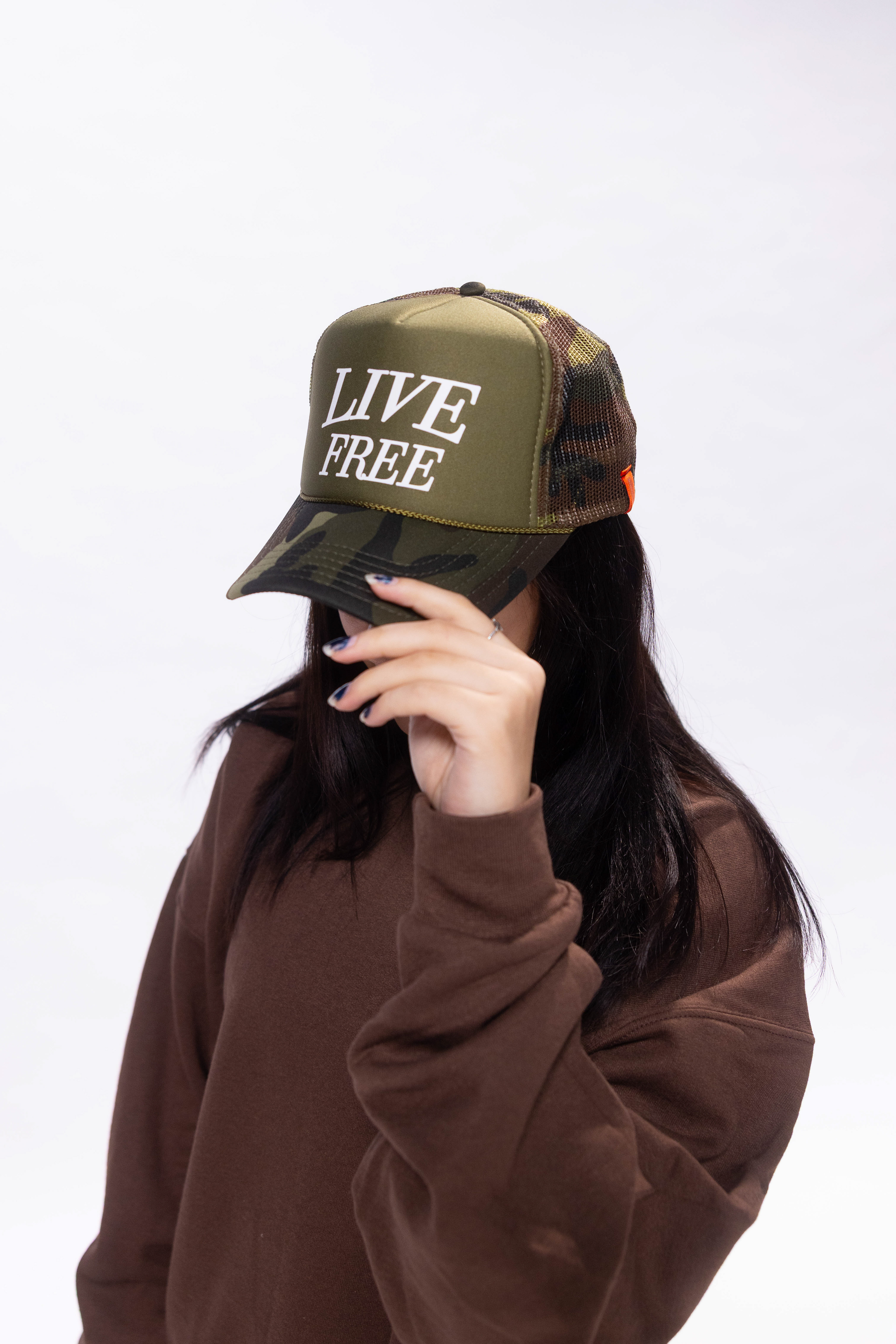 LIVE FREE (podcast) Hat Design