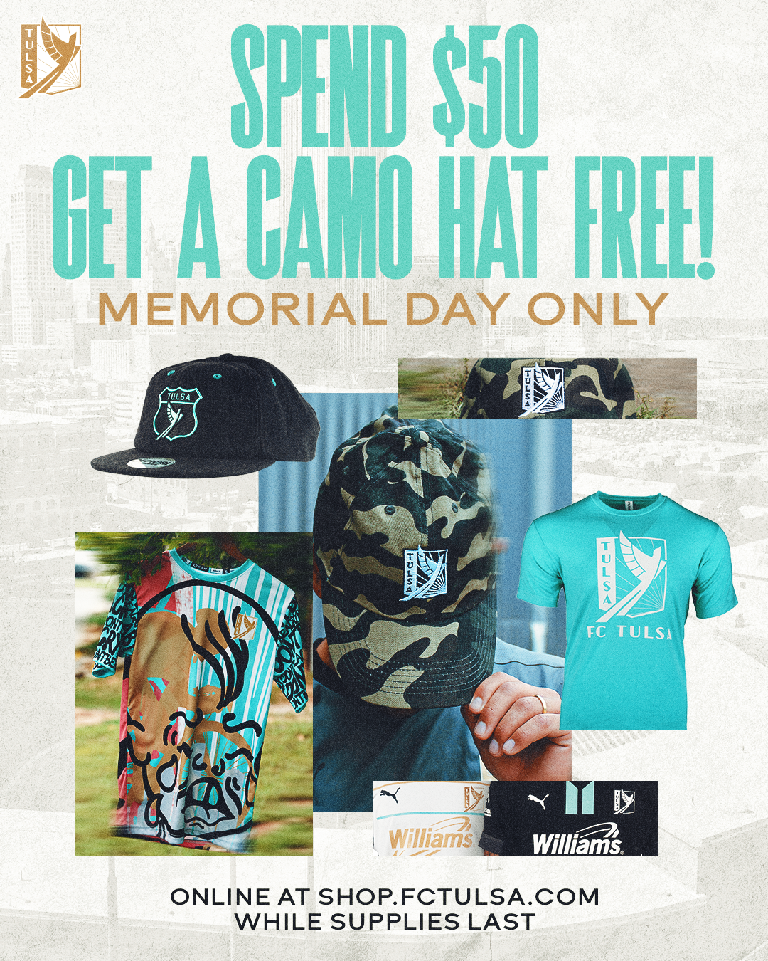 Memorial Day Promo Graphic | May 25, 2023