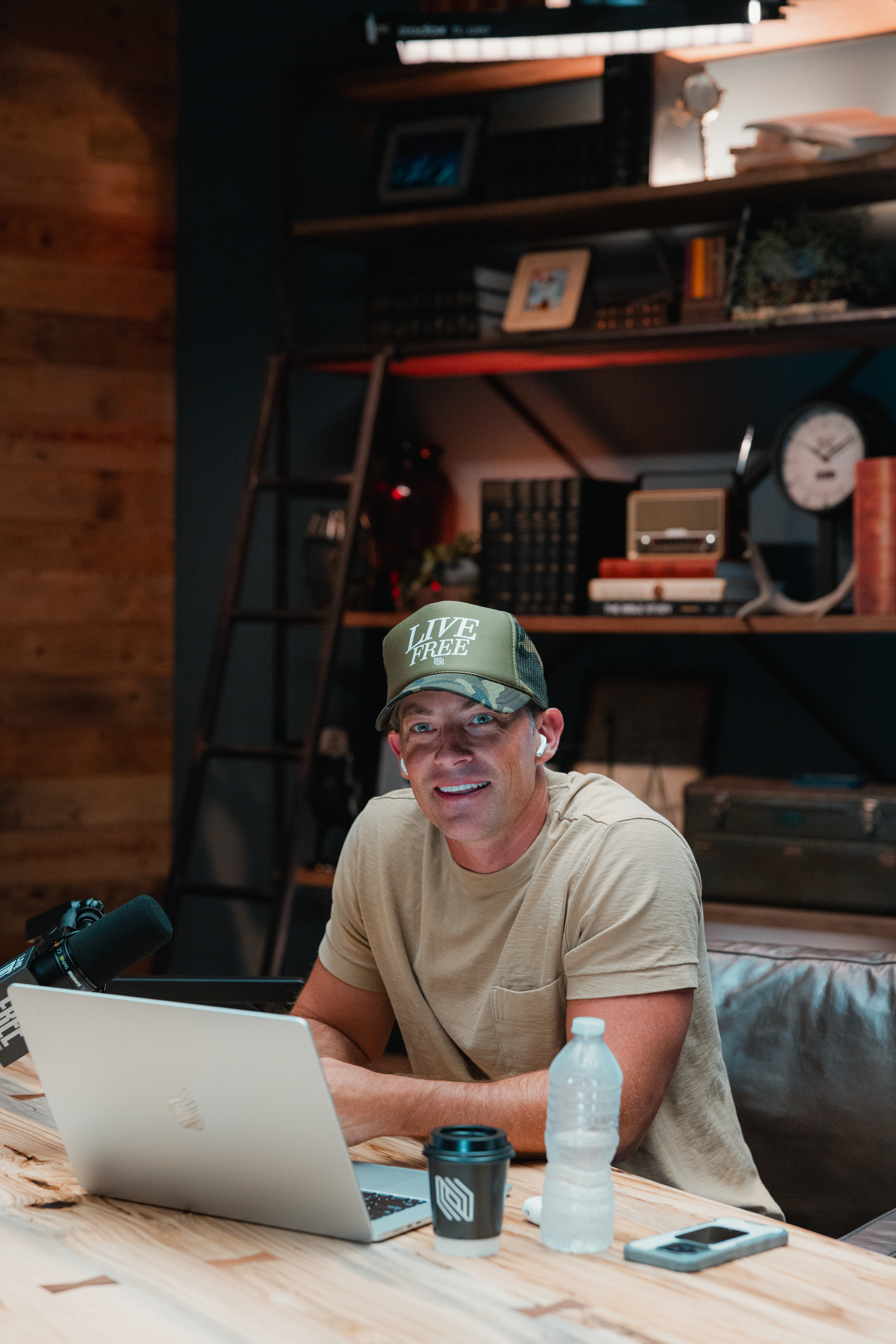 LIVE FREE (podcast) Hat Design