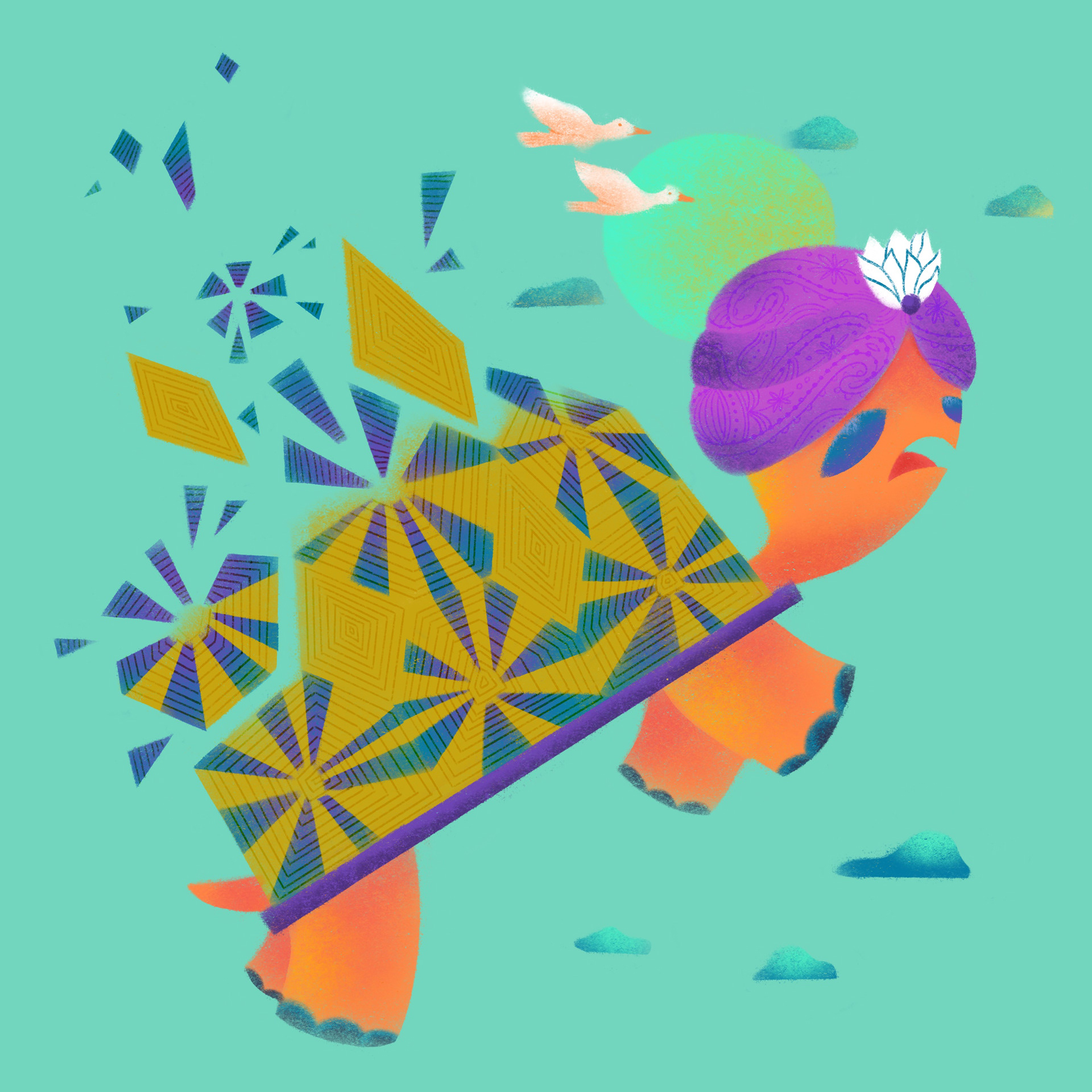 Ang Madaldal na Pagong (The Talkative Tortoise)