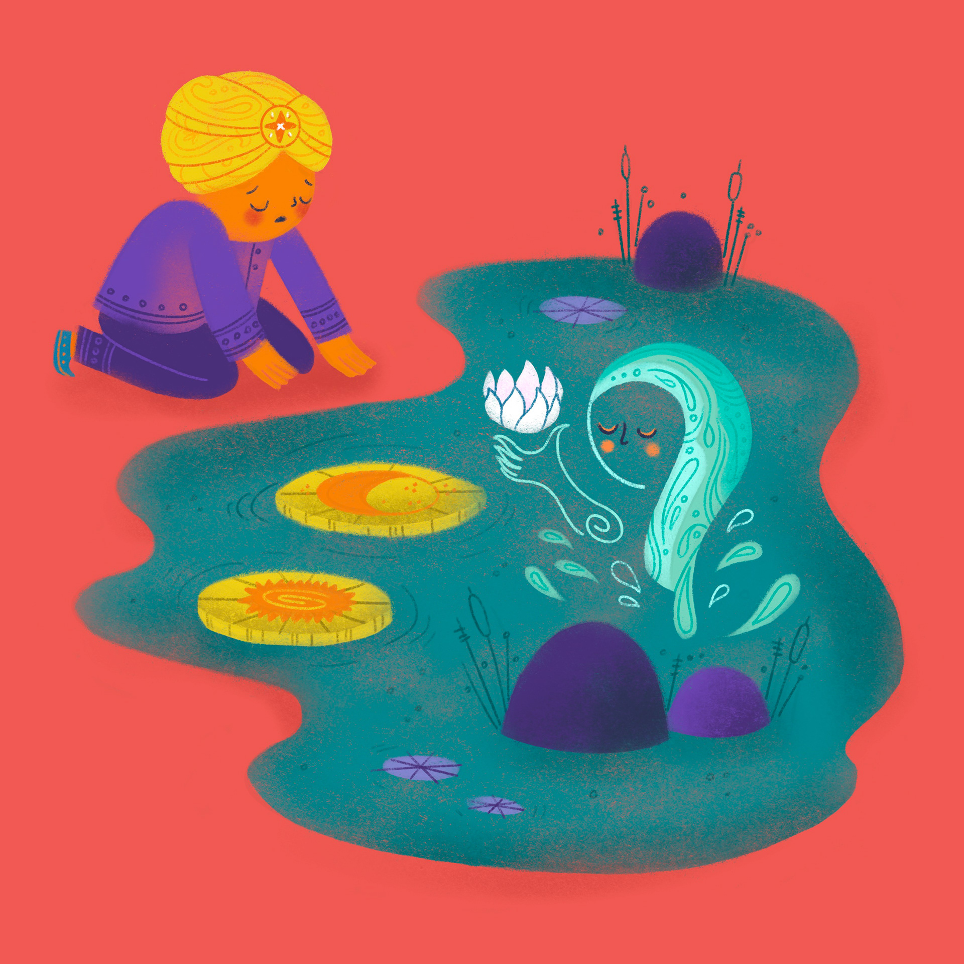 Ang mga Prinsipe at ang Engkanto ng Tubig (The Princes and the Water Sprite)